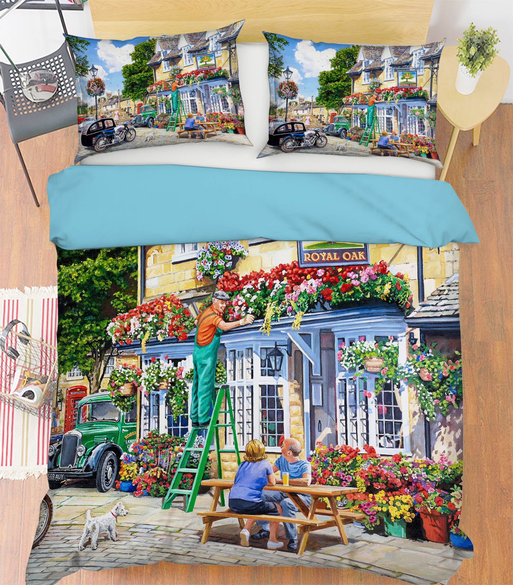 3D The Royal Oak 2067 Trevor Mitchell bedding Bed Pillowcases Quilt