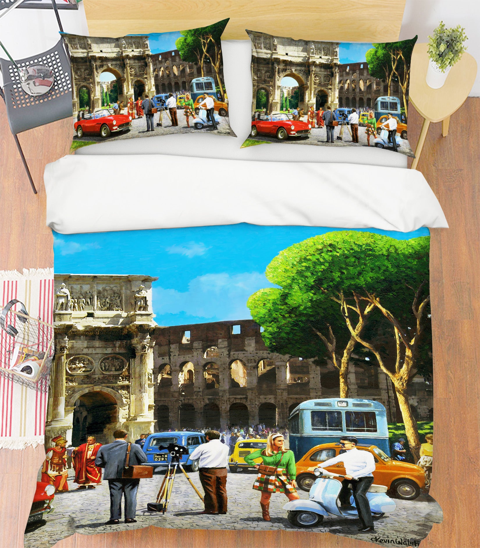 3D Tourist Attraction 12534 Kevin Walsh Bedding Bed Pillowcases Quilt