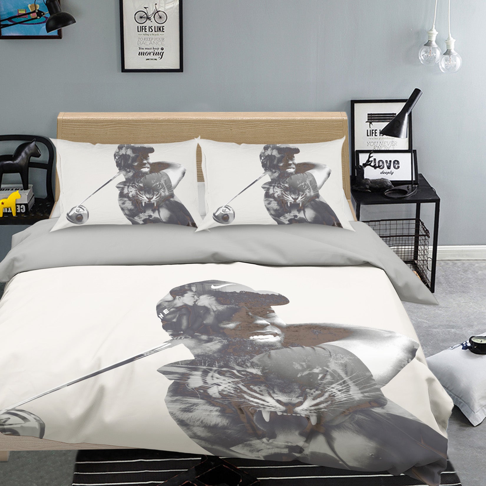 3D Tigerwoods 2009 Marco Cavazzana Bedding Bed Pillowcases Quilt