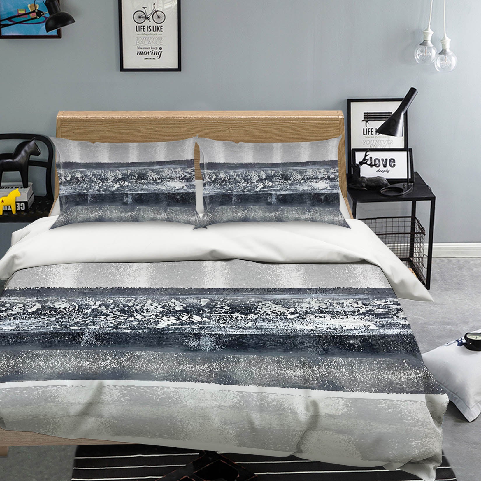 3D Black Pattern 3152 Skromova Marina Bedding Bed Pillowcases Quilt Cover Duvet Cover