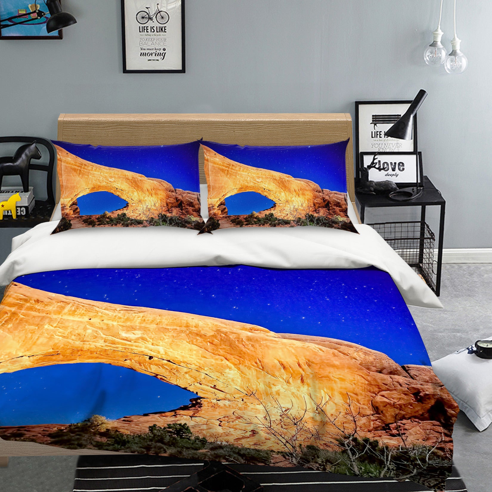 3D Stone 8577 Beth Sheridan Bedding Bed Pillowcases Quilt