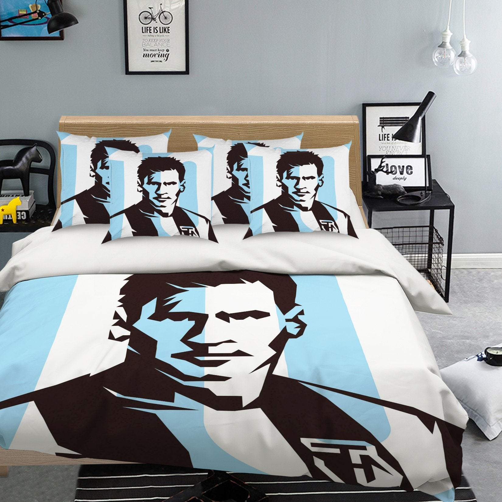 3D Handsome Man 177 Bed Pillowcases Quilt Wallpaper AJ Wallpaper