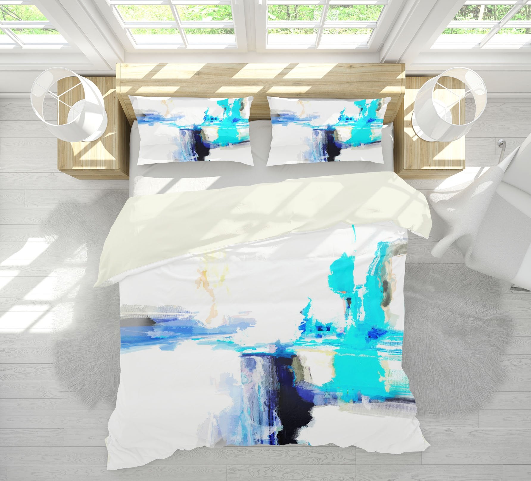 3D Abstract Art 2110 Michael Tienhaara Bedding Bed Pillowcases Quilt Quiet Covers AJ Creativity Home