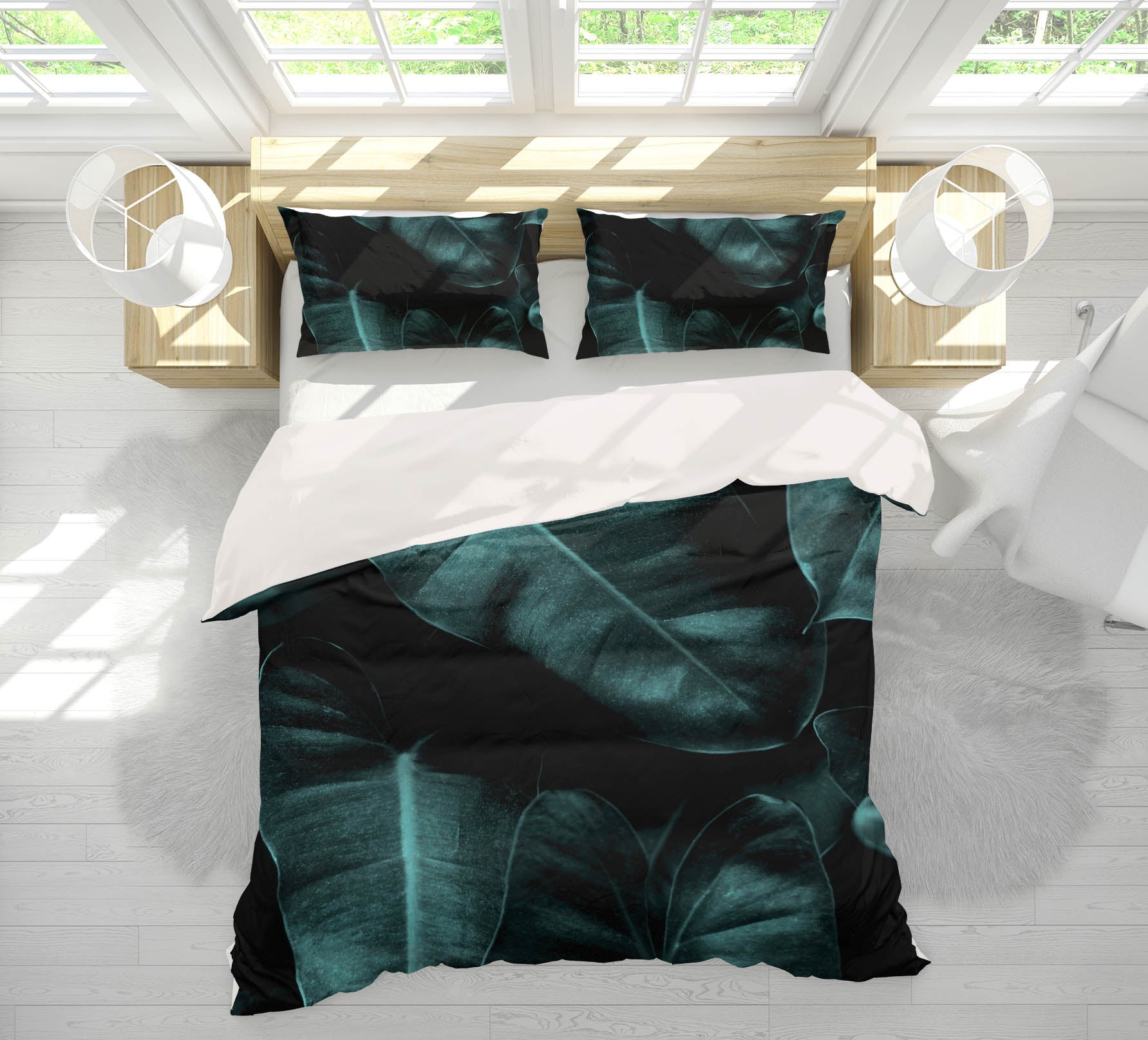 3D Banana Leaf 219 Boris Draschoff Bedding Bed Pillowcases Quilt