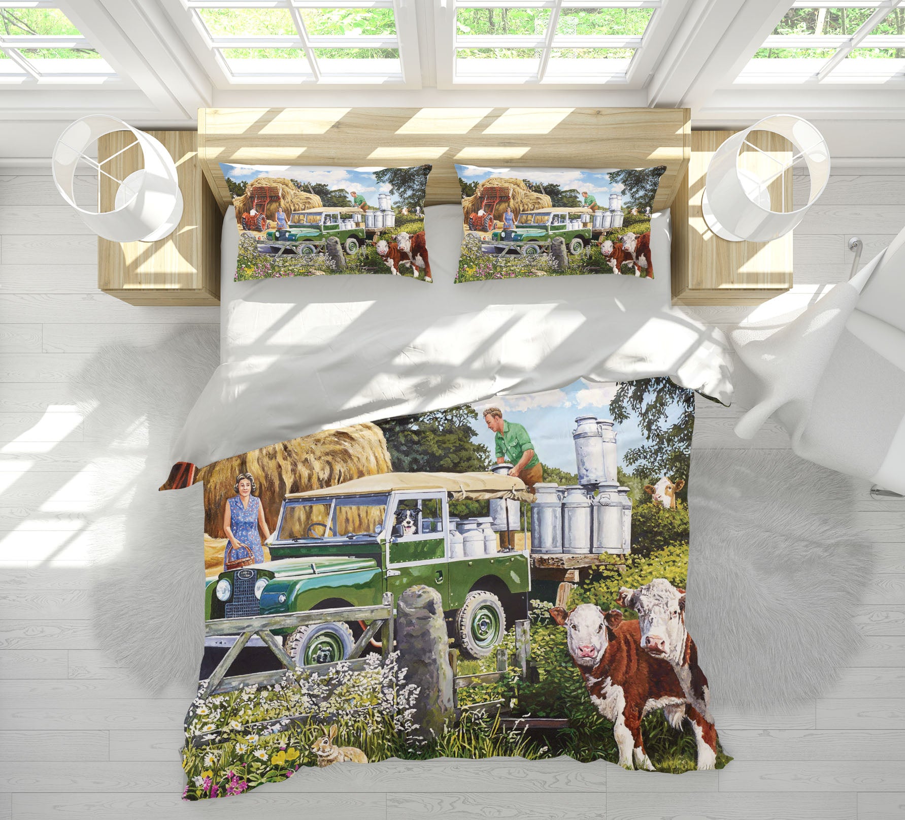 3D Collecting The Churns 2014 Trevor Mitchell bedding Bed Pillowcases Quilt