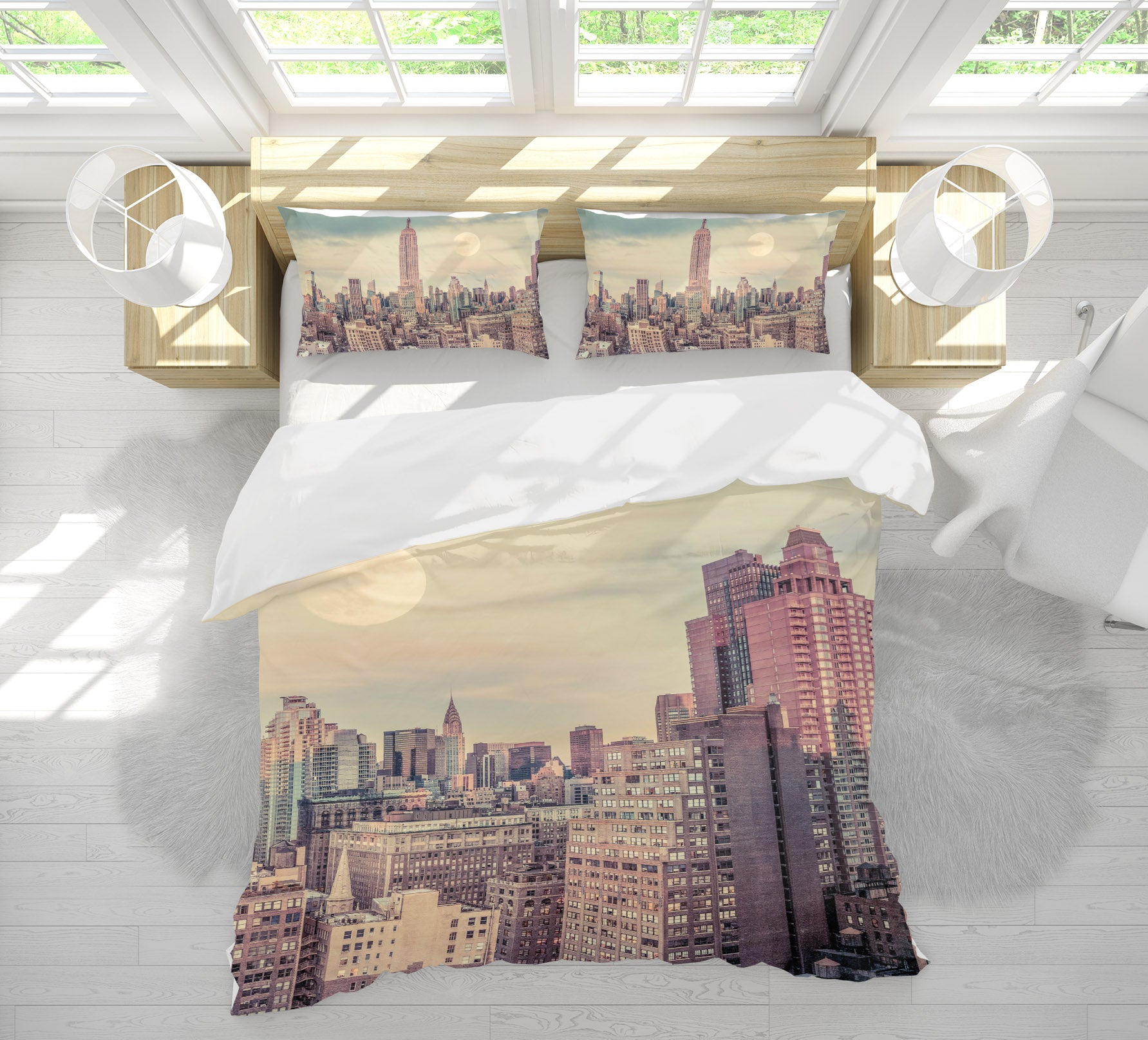 3D Tall Building 7222 Assaf Frank Bedding Bed Pillowcases Quilt Cover Duvet Cover