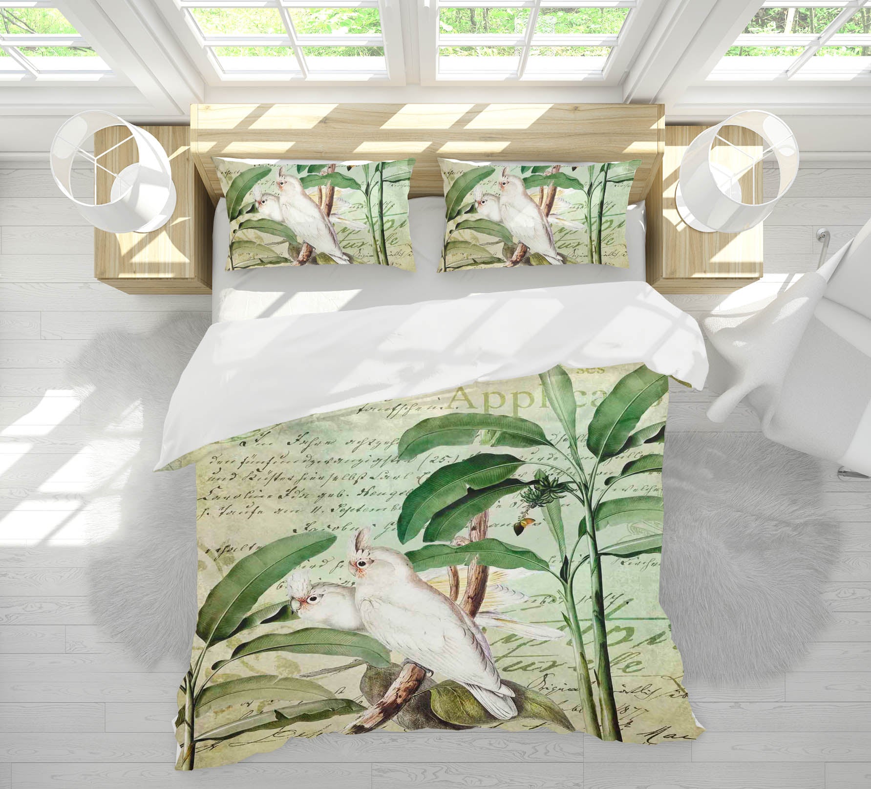 3D Kakadu 2130 Andrea haase Bedding Bed Pillowcases Quilt