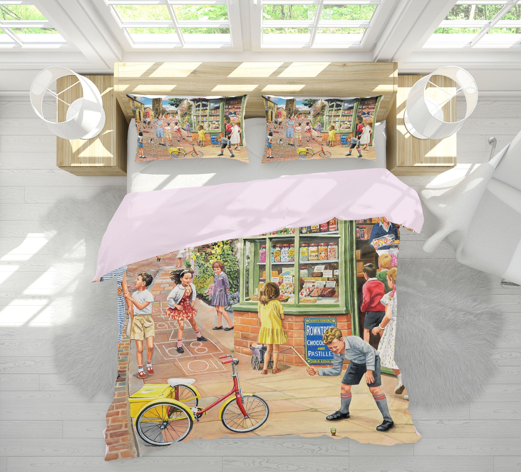 3D The Sweet Shop 2068 Trevor Mitchell bedding Bed Pillowcases Quilt