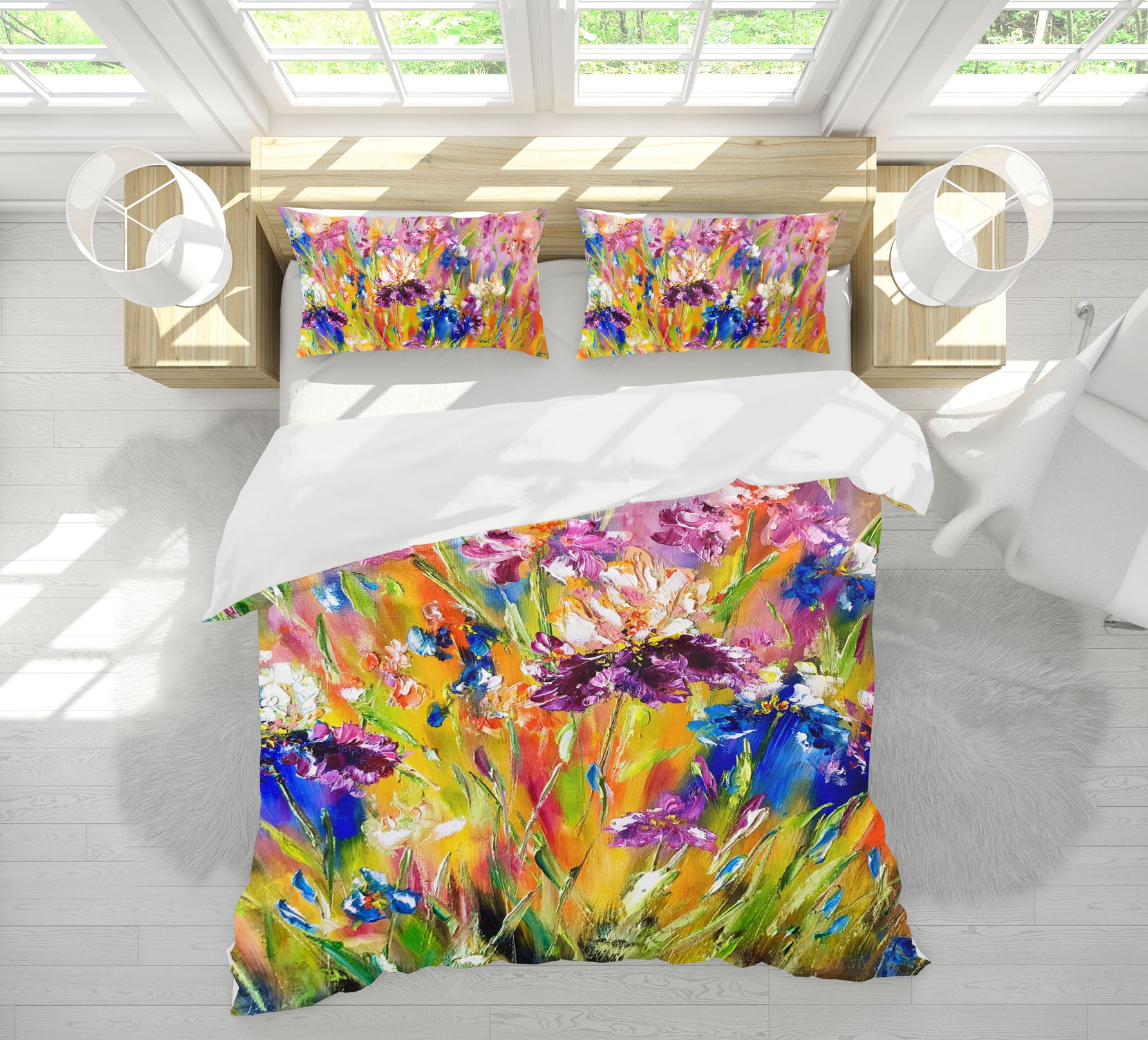 3D Watercolor Bouquet 570 Skromova Marina Bedding Bed Pillowcases Quilt