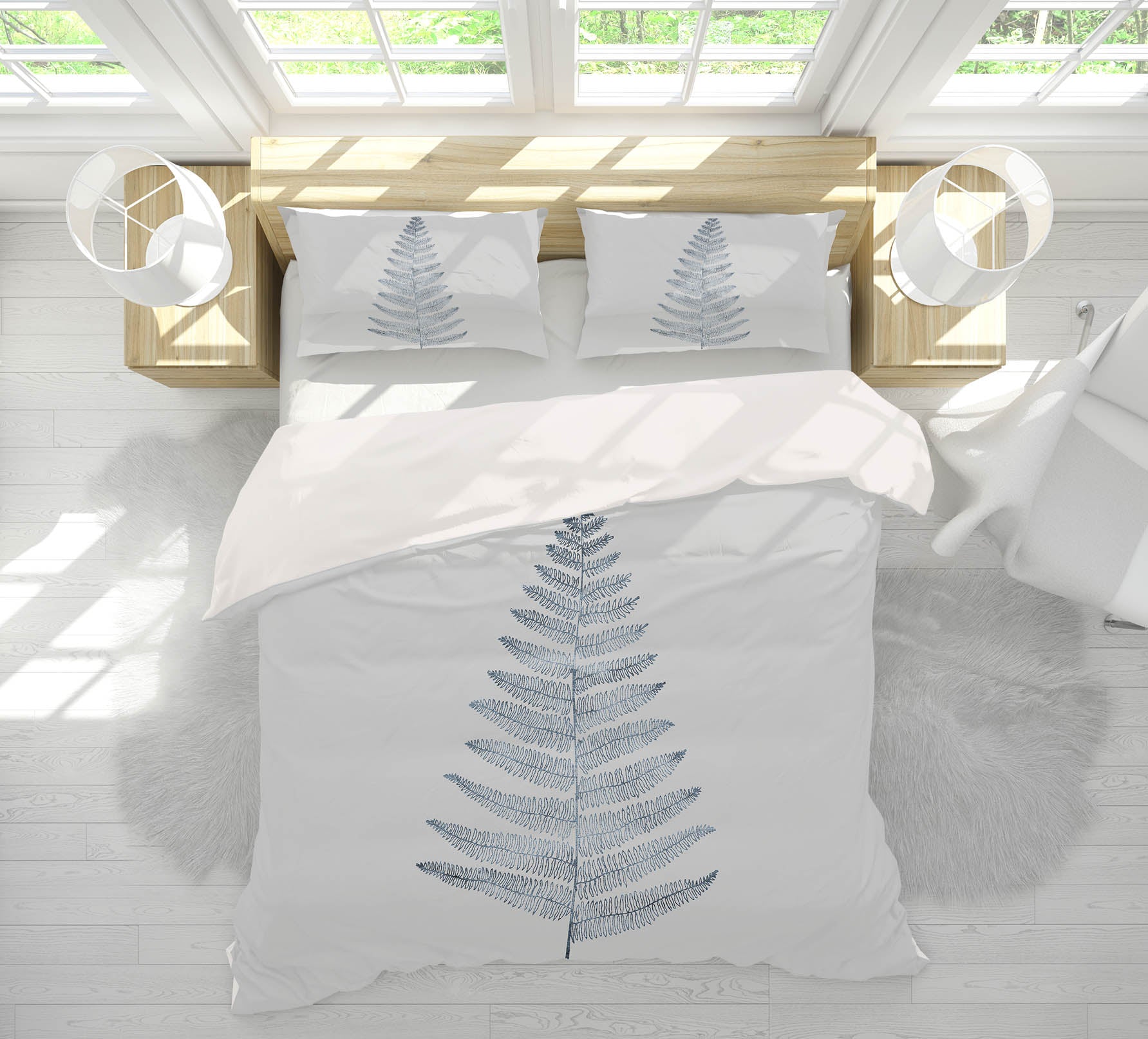 3D Cypress Leaves 118 Boris Draschoff Bedding Bed Pillowcases Quilt