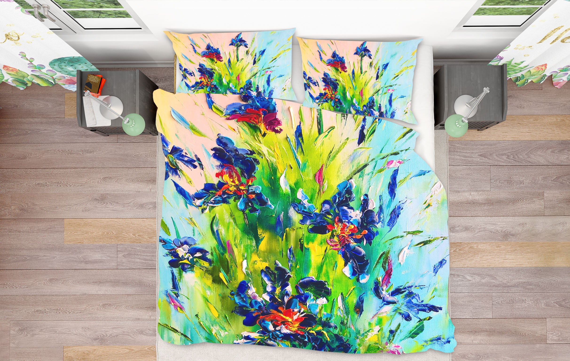 3D Orchid Petals 590 Skromova Marina Bedding Bed Pillowcases Quilt