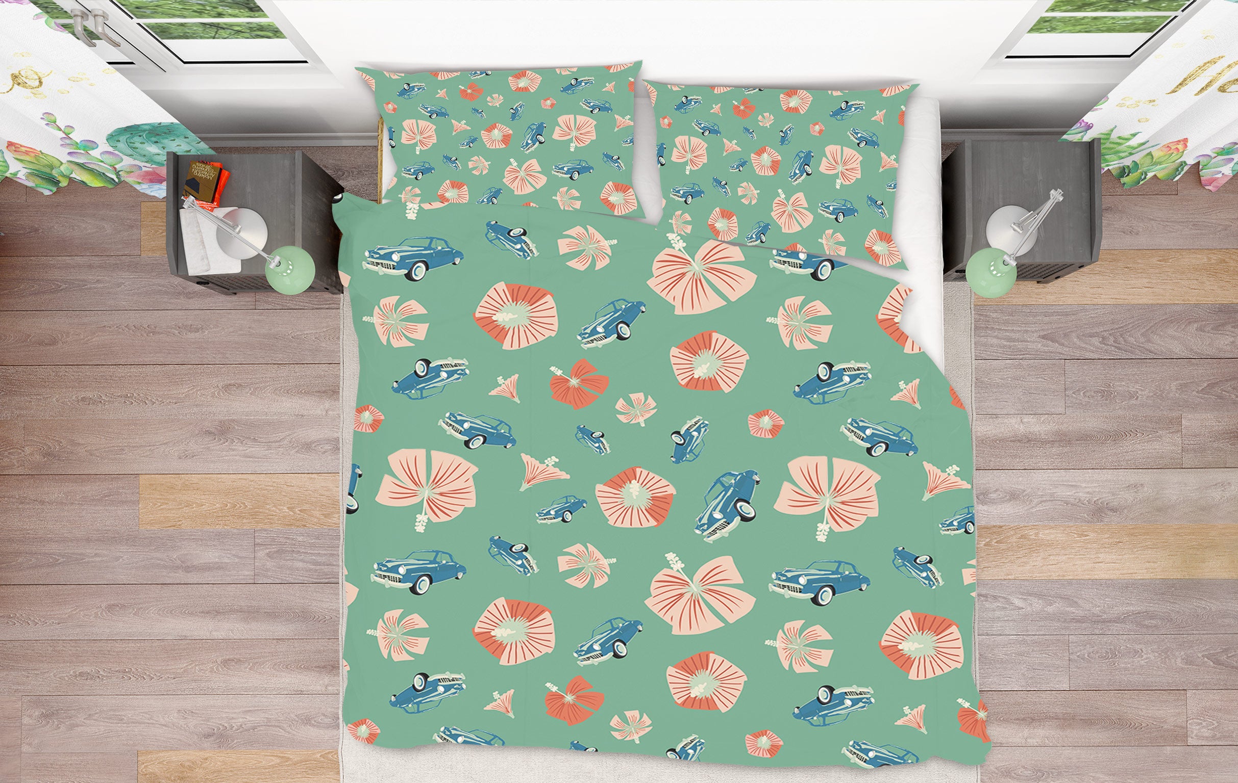 3D Flowers 98147 Kasumi Loffler Bedding Bed Pillowcases Quilt