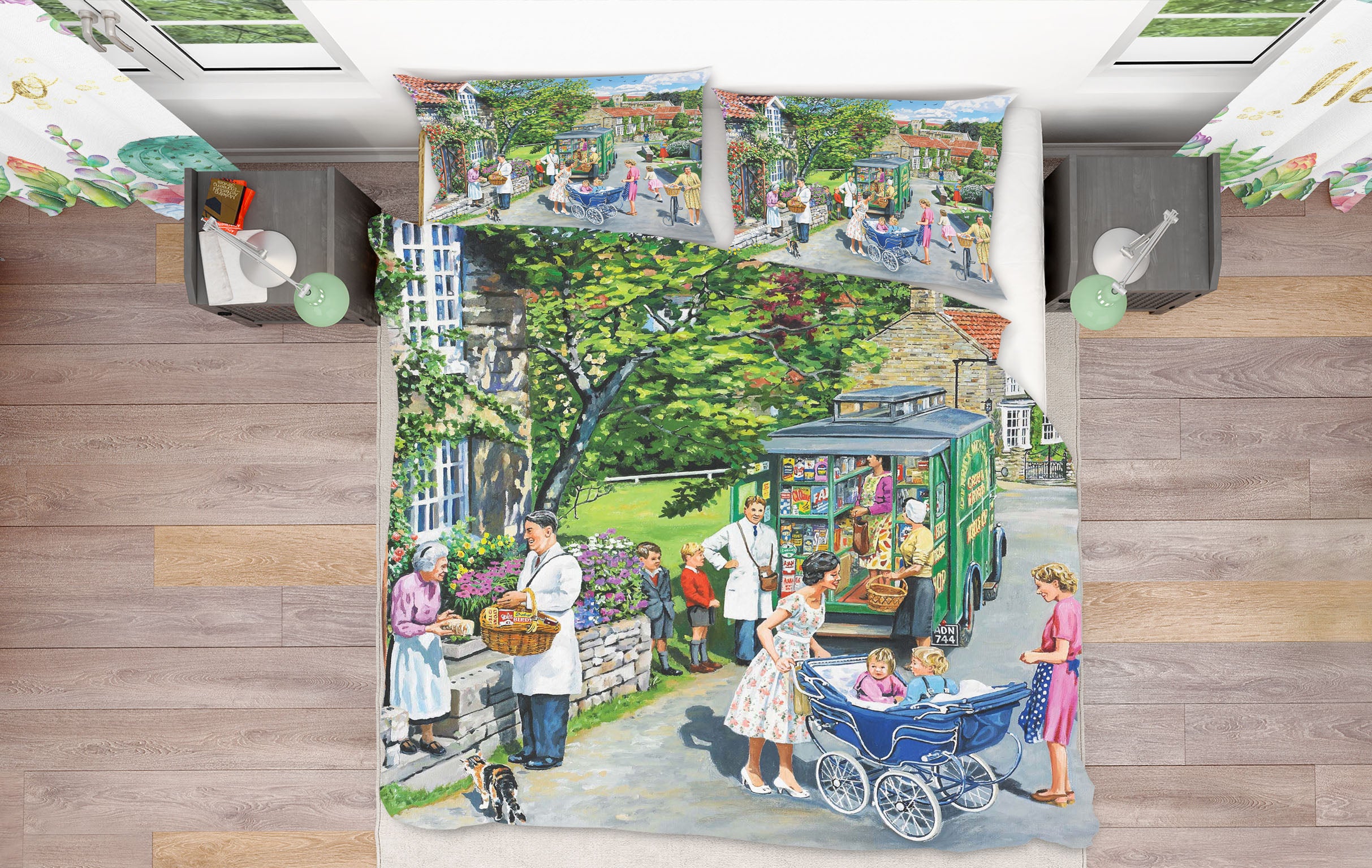 3D The Mobile Shop 2061 Trevor Mitchell bedding Bed Pillowcases Quilt