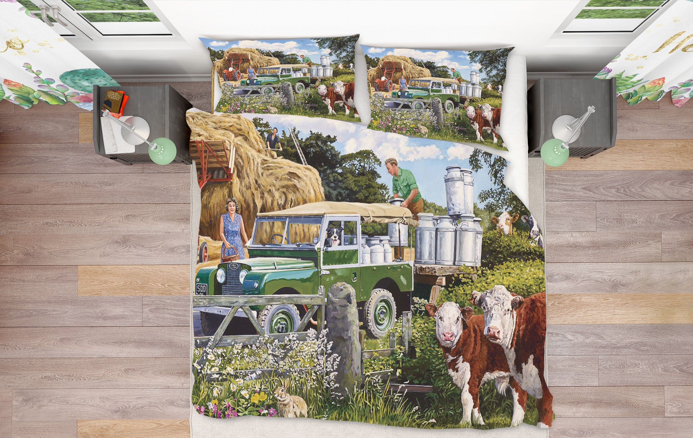 3D Collecting The Churns 2014 Trevor Mitchell bedding Bed Pillowcases Quilt