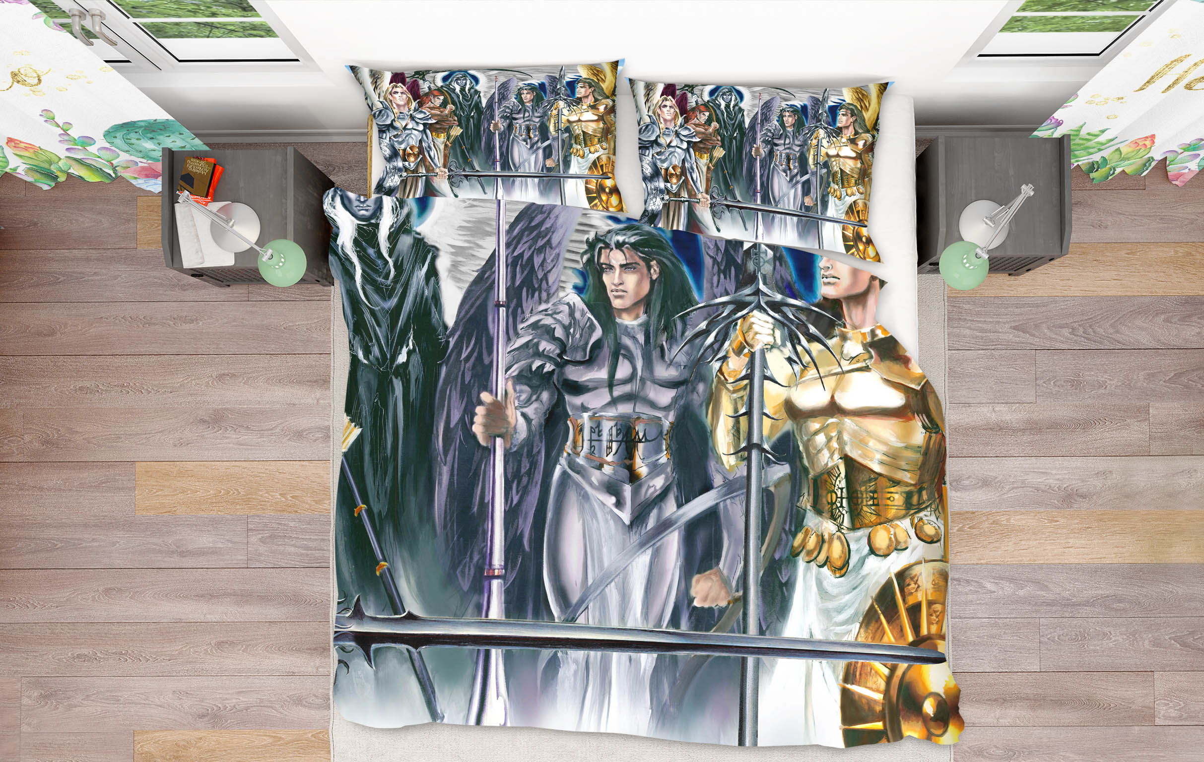 3D Angel Prince 8331 Ruth Thompson Bedding Bed Pillowcases Quilt Cover Duvet Cover