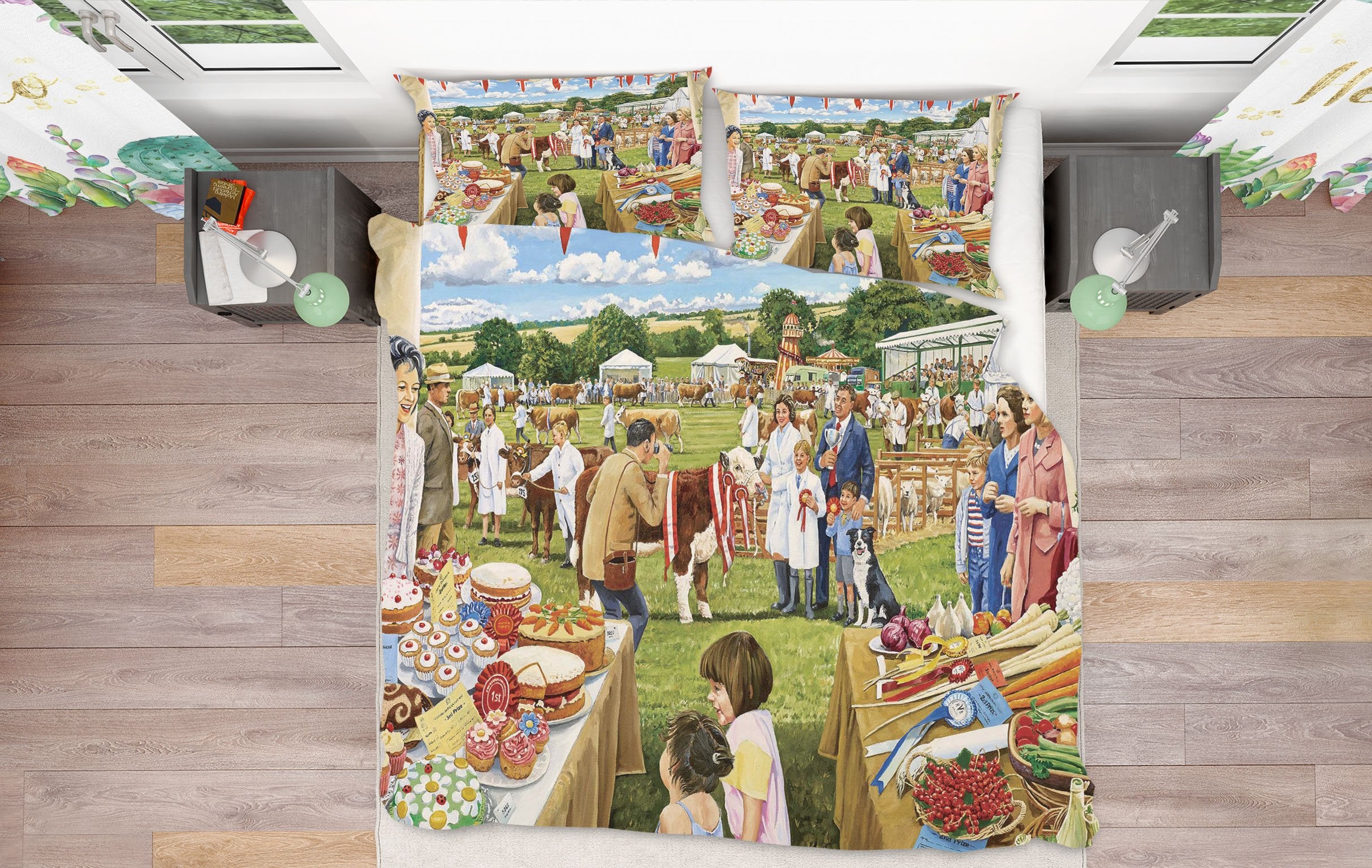 3D Best In Show 2008 Trevor Mitchell bedding Bed Pillowcases Quilt Quiet Covers AJ Creativity Home