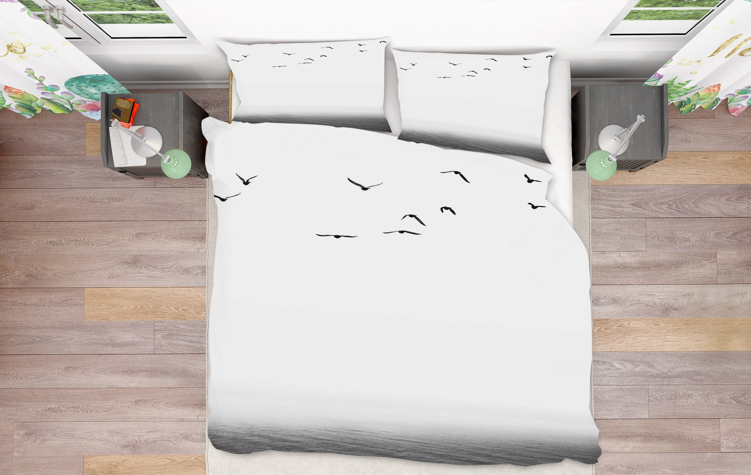 3D The Seaside 2121 Boris Draschoff Bedding Bed Pillowcases Quilt