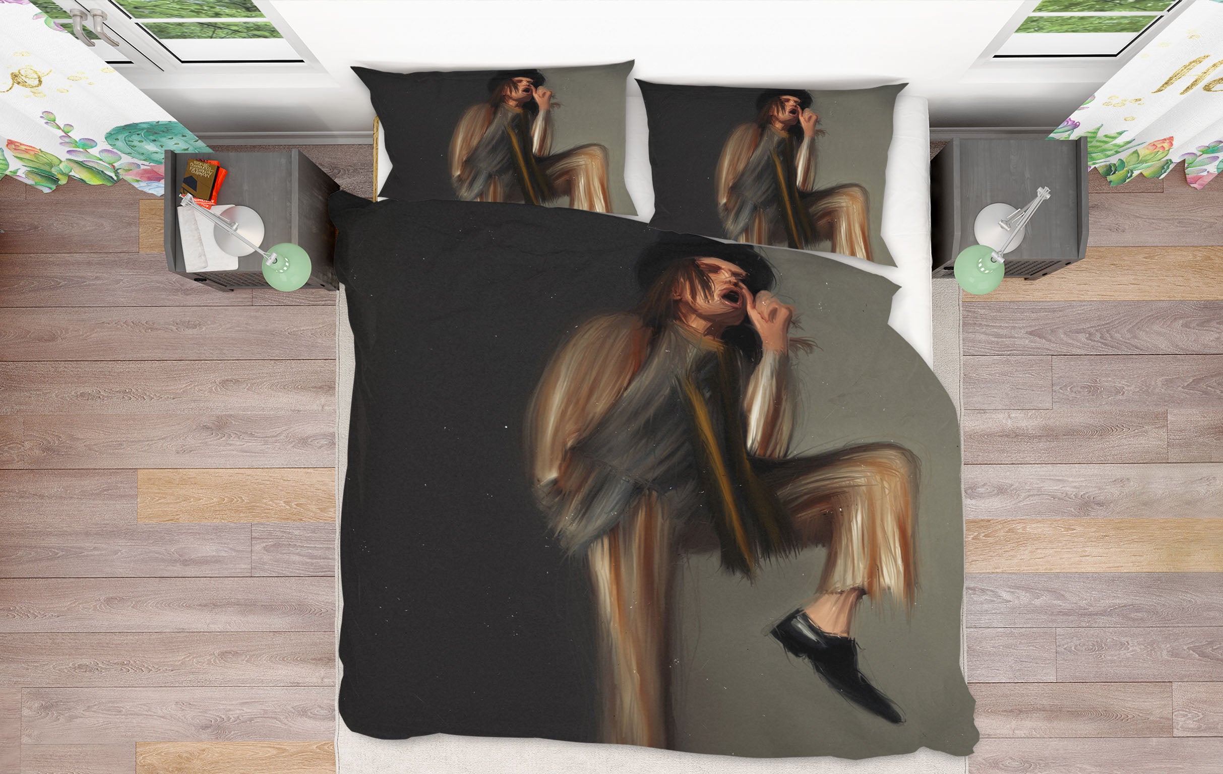 3D Mad Hatter 2003 Marco Cavazzana Bedding Bed Pillowcases Quilt