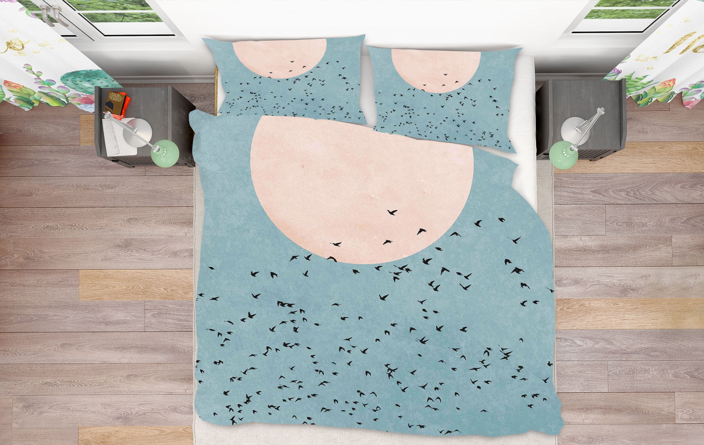 3D Fly Away 2103 Boris Draschoff Bedding Bed Pillowcases Quilt