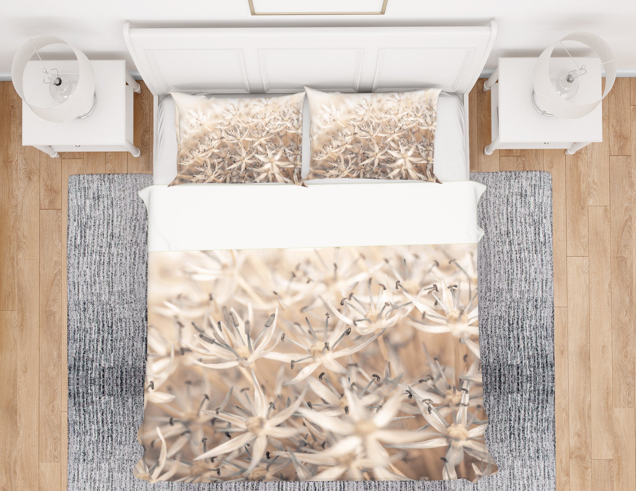 3D Brown Flower 6964 Assaf Frank Bedding Bed Pillowcases Quilt Cover Duvet Cover