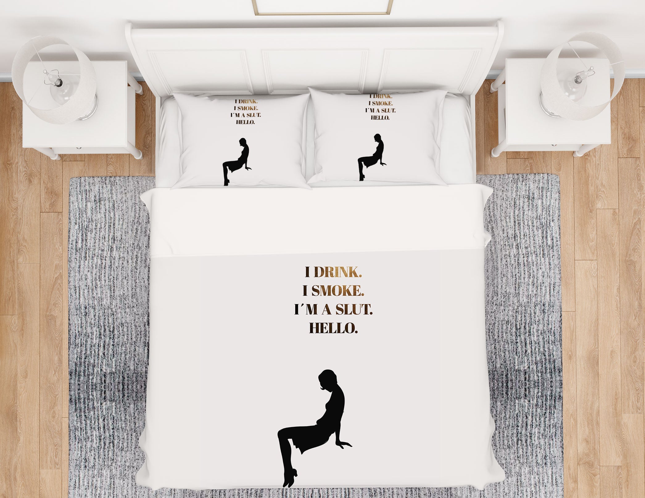 3D Woman Pattern 152 Boris Draschoff Bedding Bed Pillowcases Quilt