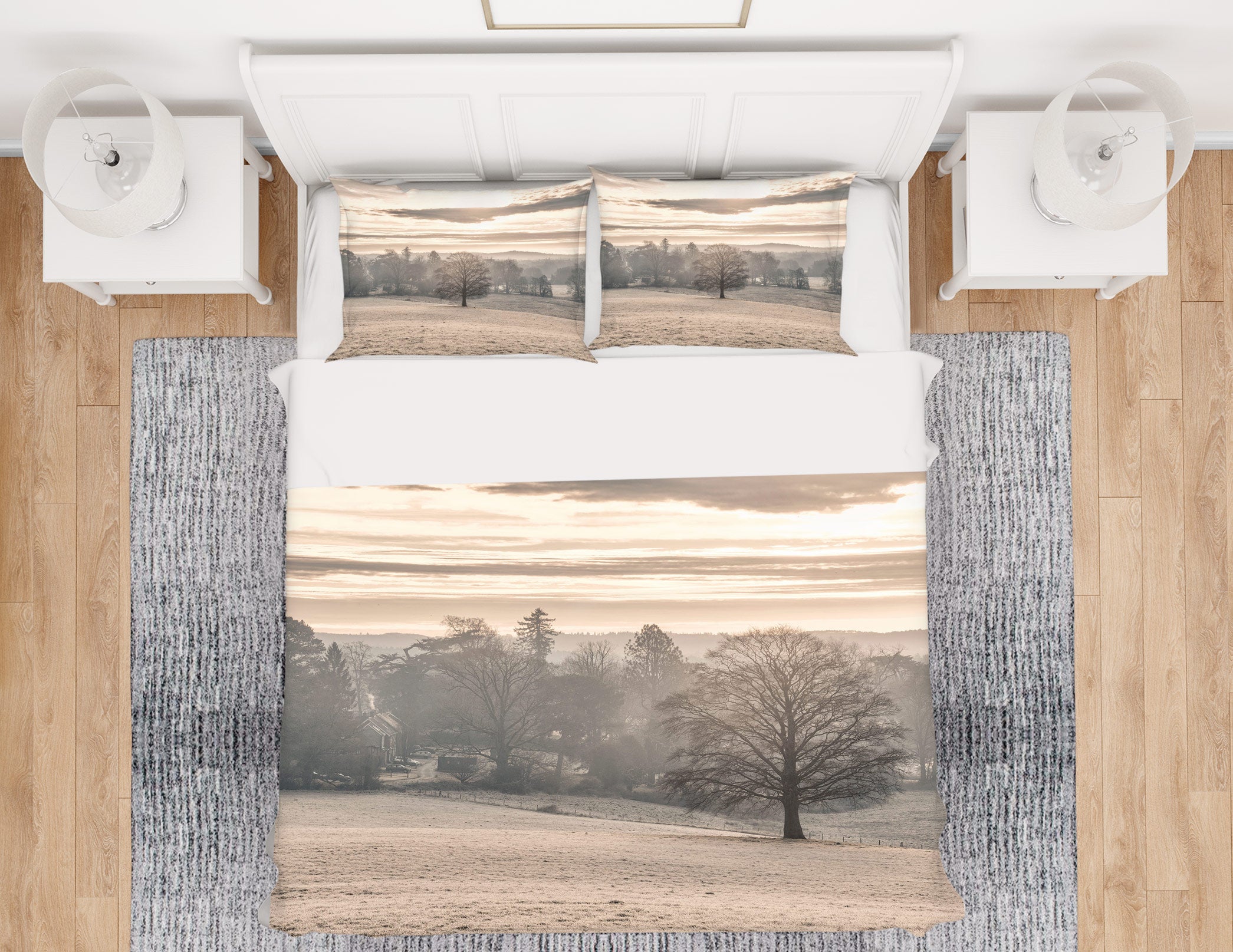 3D Grassland Forest 1089 Assaf Frank Bedding Bed Pillowcases Quilt