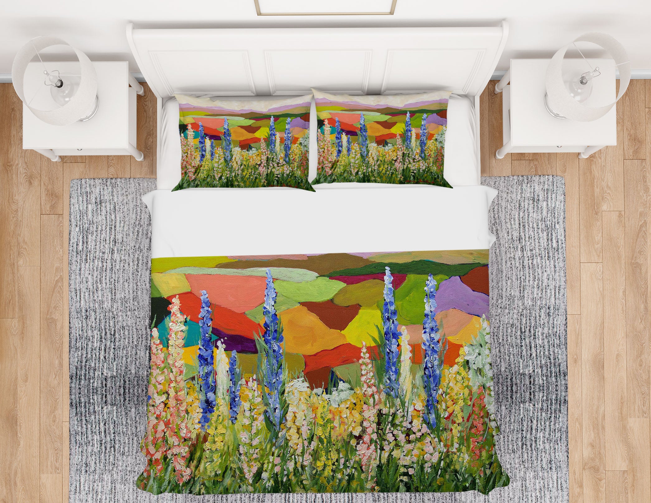 3D Sugar Plums 1124 Allan P. Friedlander Bedding Bed Pillowcases Quilt