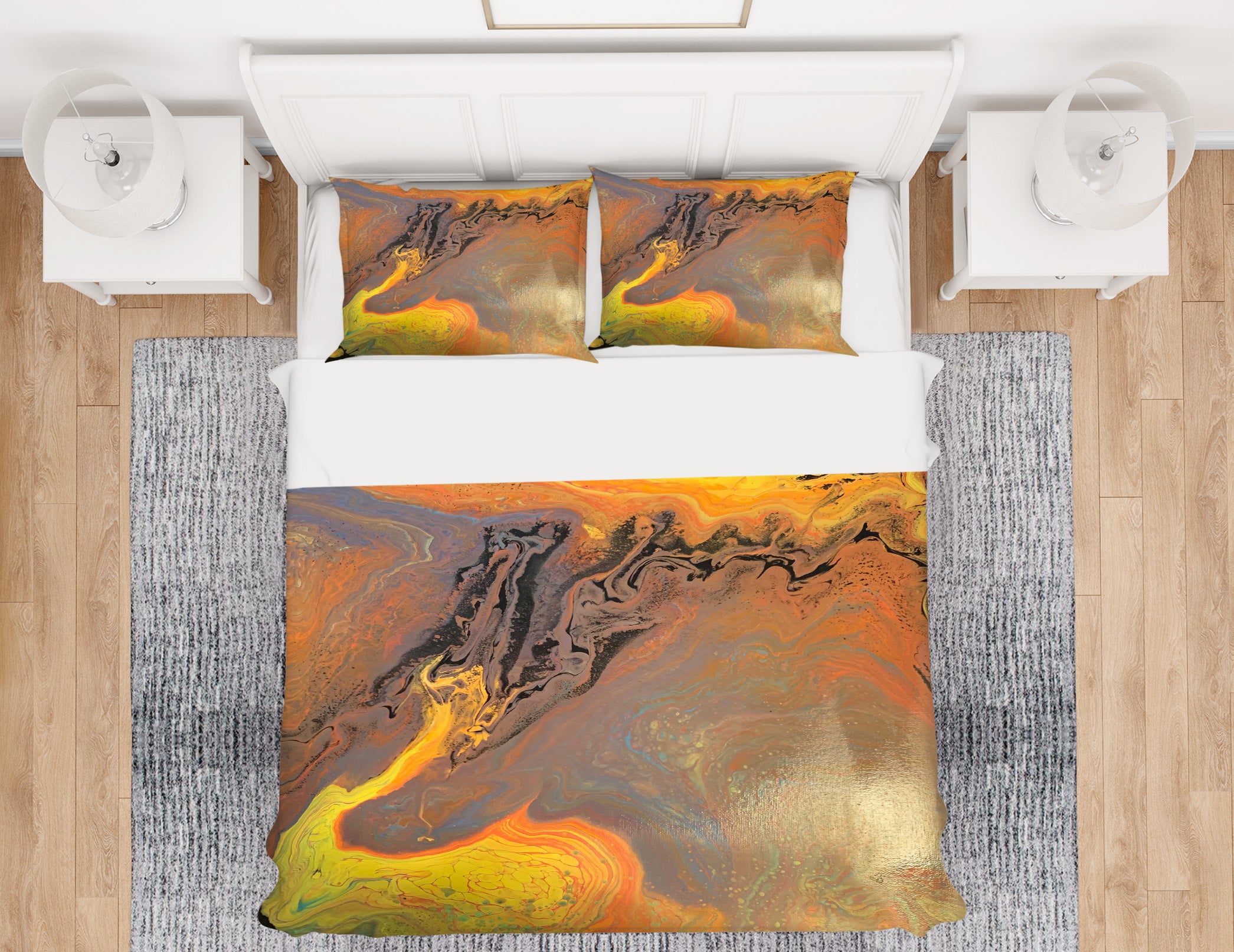 3D Golden Brown 40052 Valerie Latrice Bedding Bed Pillowcases Quilt