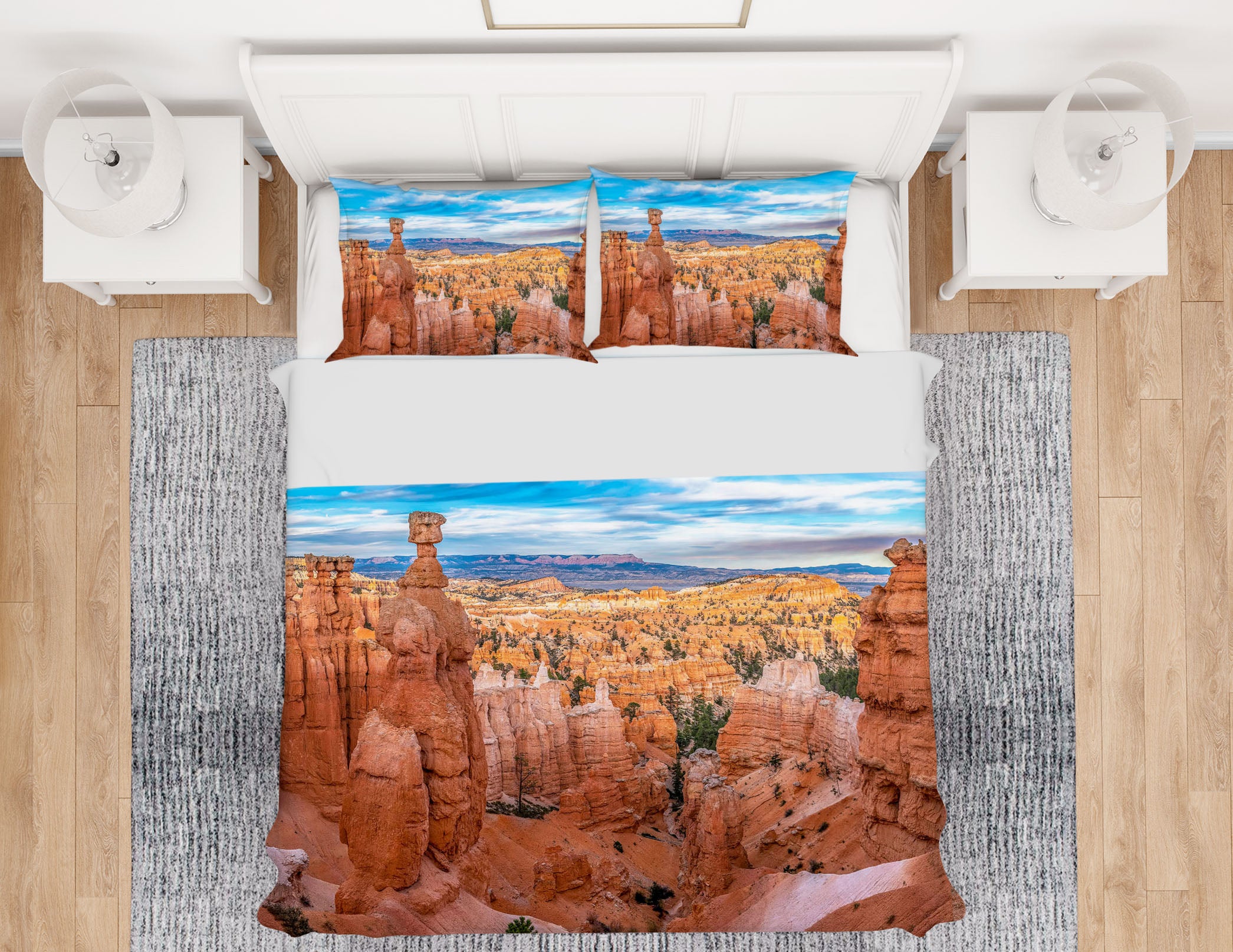 3D Loess Plateau 2161 Marco Carmassi Bedding Bed Pillowcases Quilt