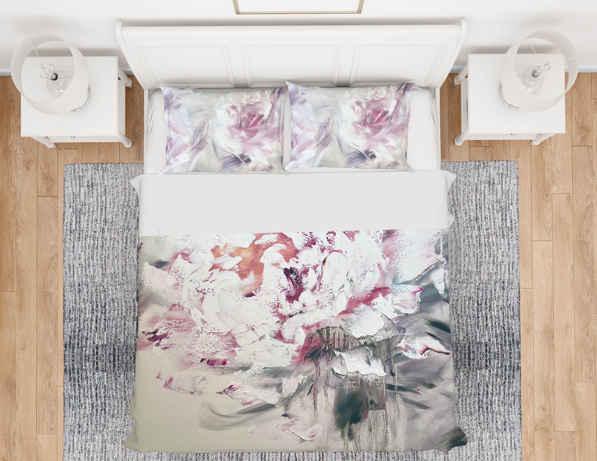 3D Paint Flower 3142 Skromova Marina Bedding Bed Pillowcases Quilt Cover Duvet Cover