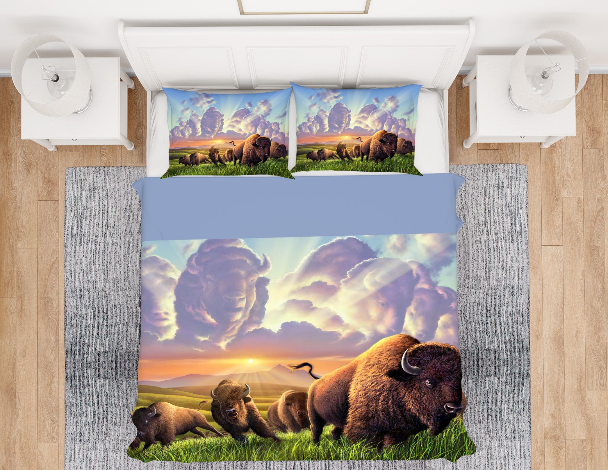 3D Stampede 2133 Jerry LoFaro bedding Bed Pillowcases Quilt