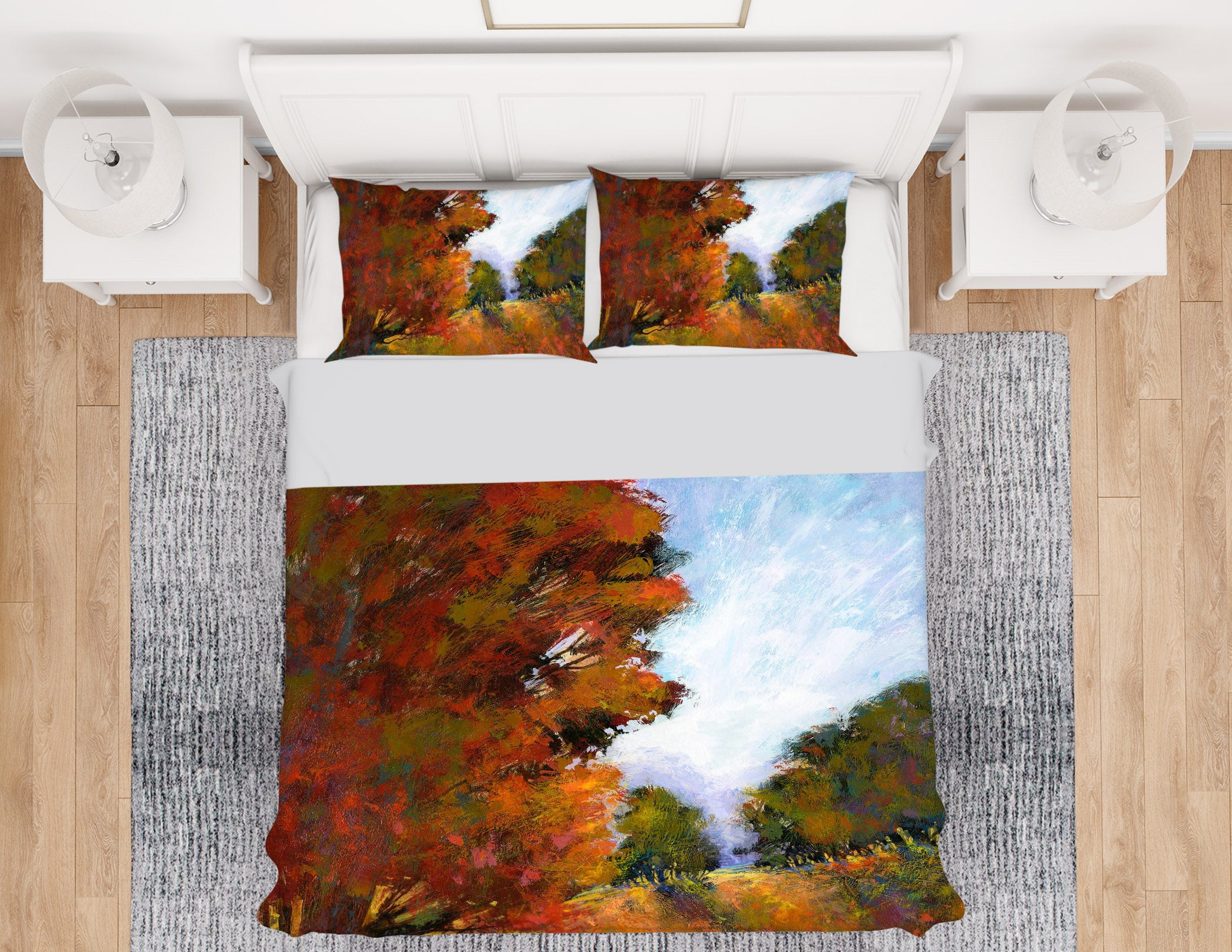 3D Autumn Painting 1011 Michael Tienhaara Bedding Bed Pillowcases Quilt