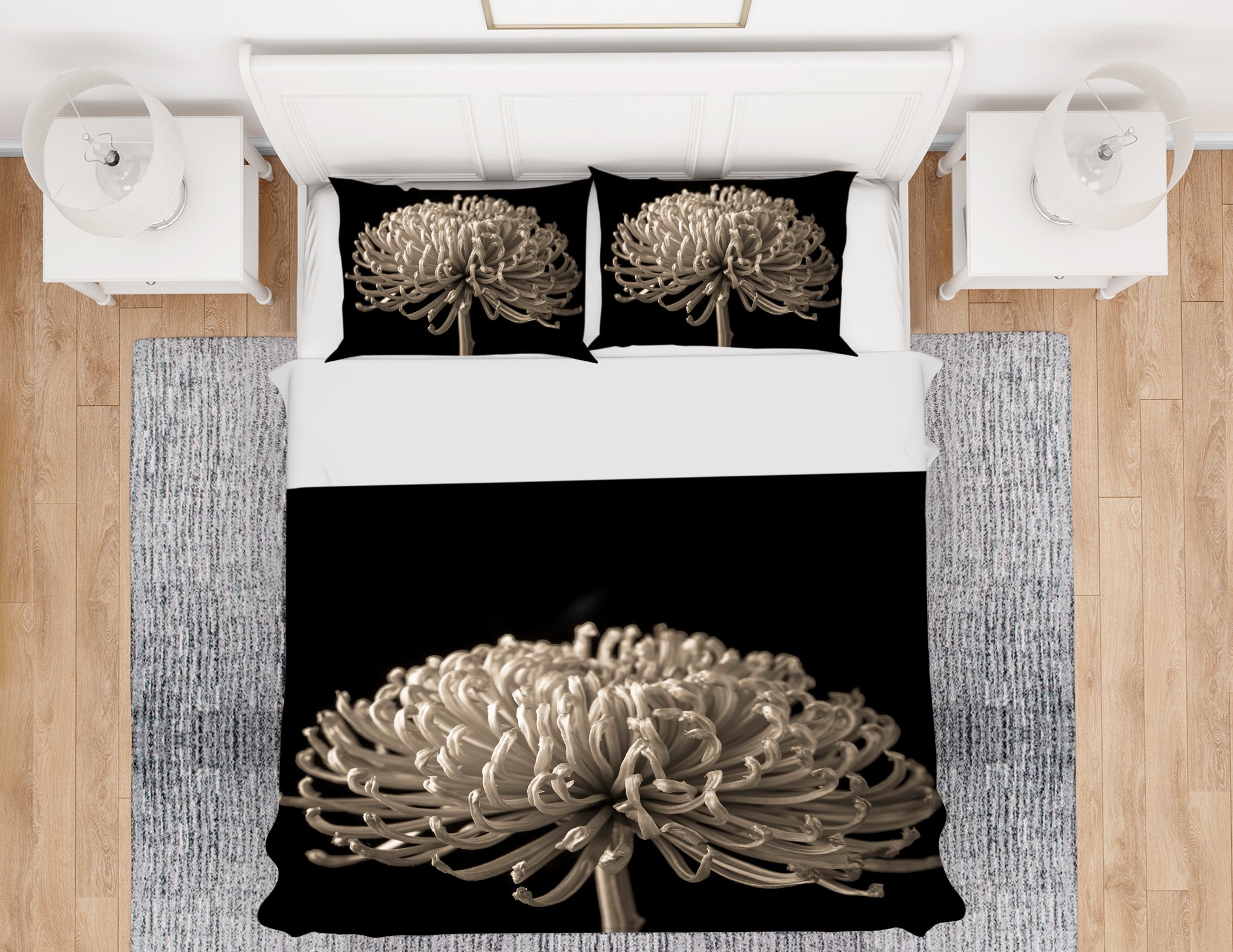 3D Chrysanthemum 7108 Assaf Frank Bedding Bed Pillowcases Quilt Cover Duvet Cover