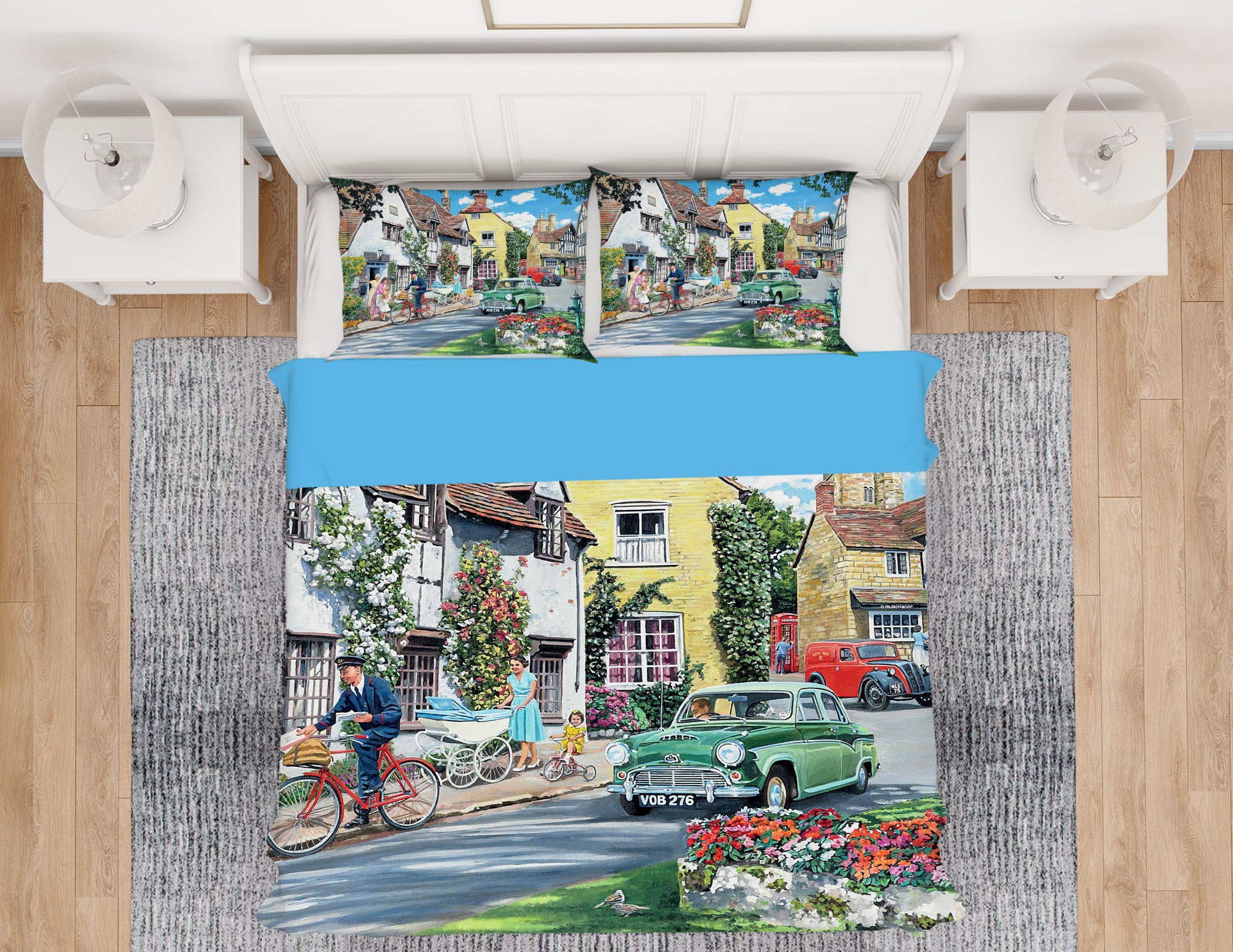 3D Cards For A Birthday Girl 2012 Trevor Mitchell bedding Bed Pillowcases Quilt