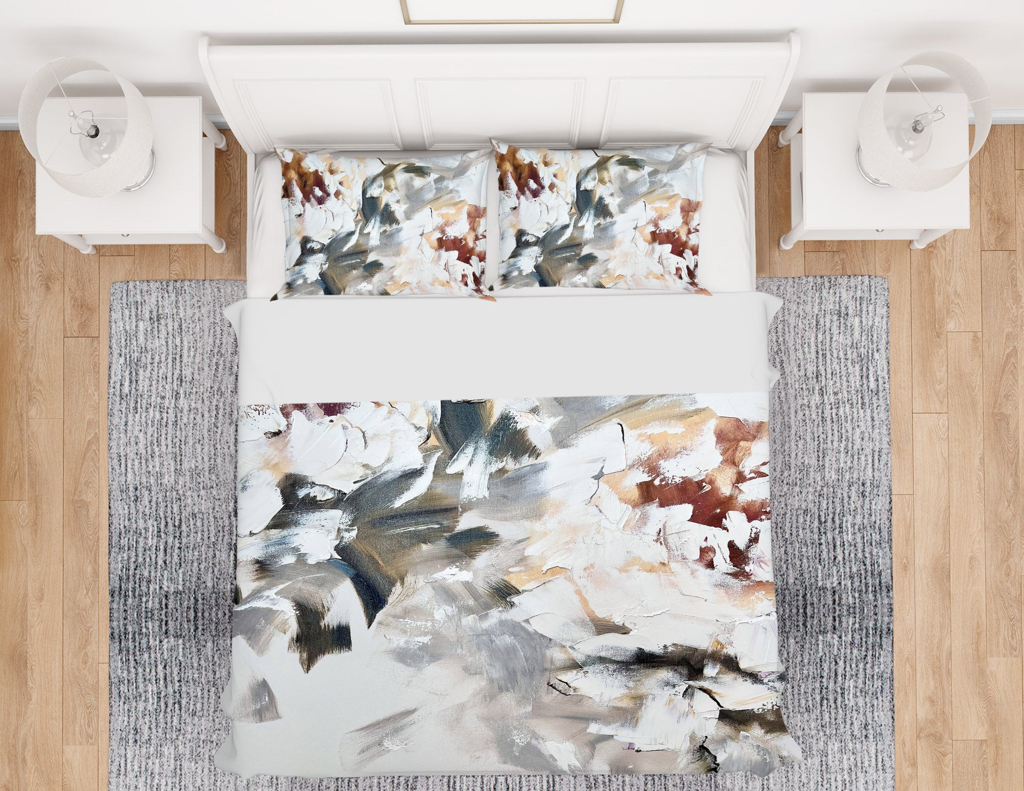 3D Paint Flower 3825 Skromova Marina Bedding Bed Pillowcases Quilt Cover Duvet Cover