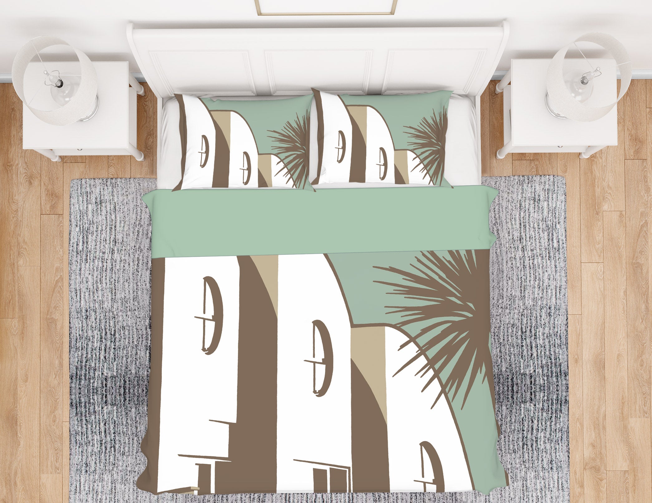 3D Sandbanks Banks Road 2054 Steve Read Bedding Bed Pillowcases Quilt