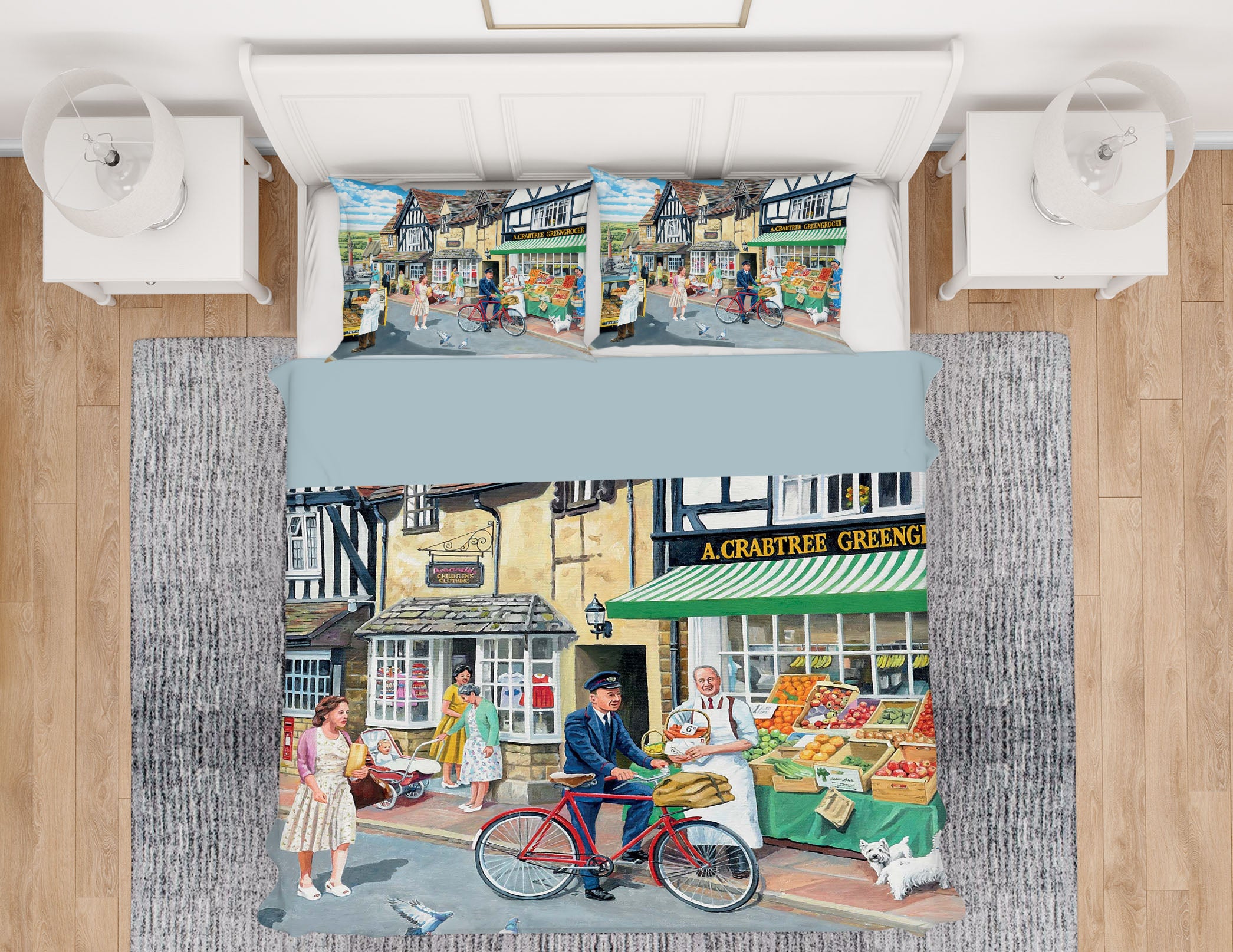 3D Letters For The Greengrocer 2035 Trevor Mitchell bedding Bed Pillowcases Quilt