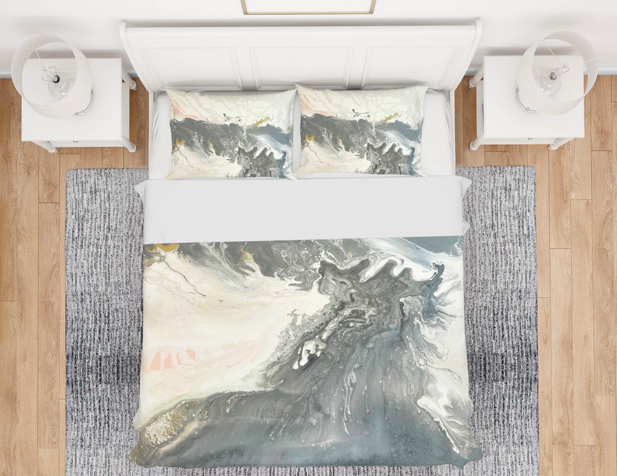 3D Ink Smudge 3145 Skromova Marina Bedding Bed Pillowcases Quilt Cover Duvet Cover