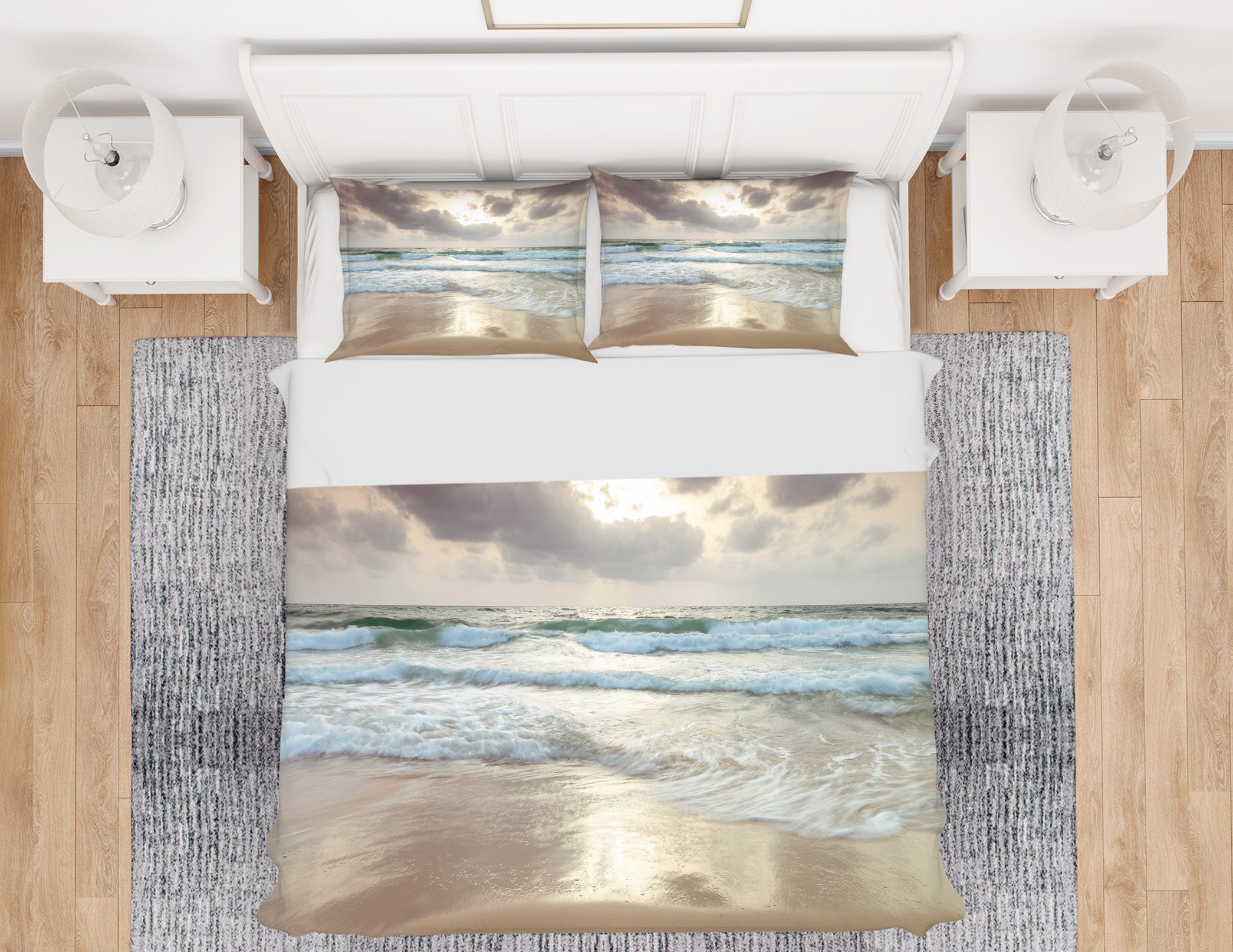 3D Seaside 85118 Assaf Frank Bedding Bed Pillowcases Quilt