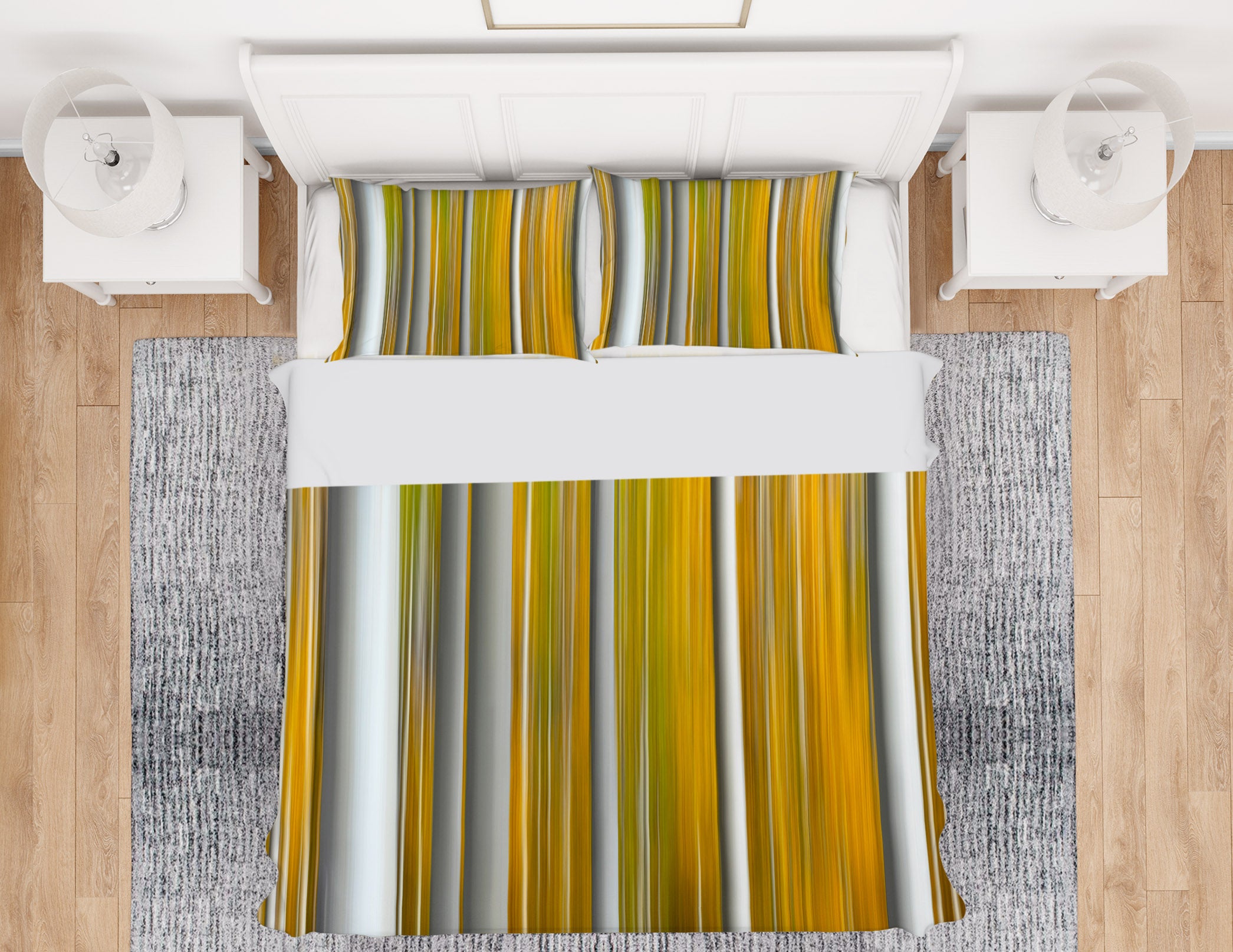 3D Parallel Lines 131 Marco Carmassi Bedding Bed Pillowcases Quilt