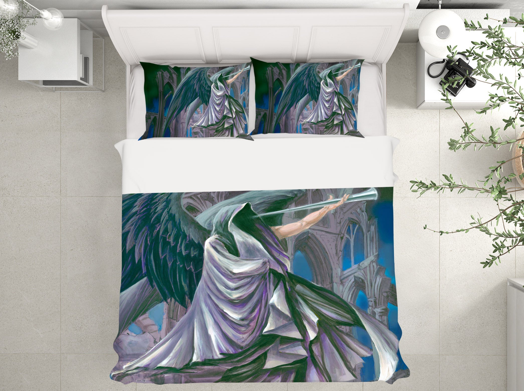 3D Dark Wings 8303 Ruth Thompson Bedding Bed Pillowcases Quilt Cover Duvet Cover