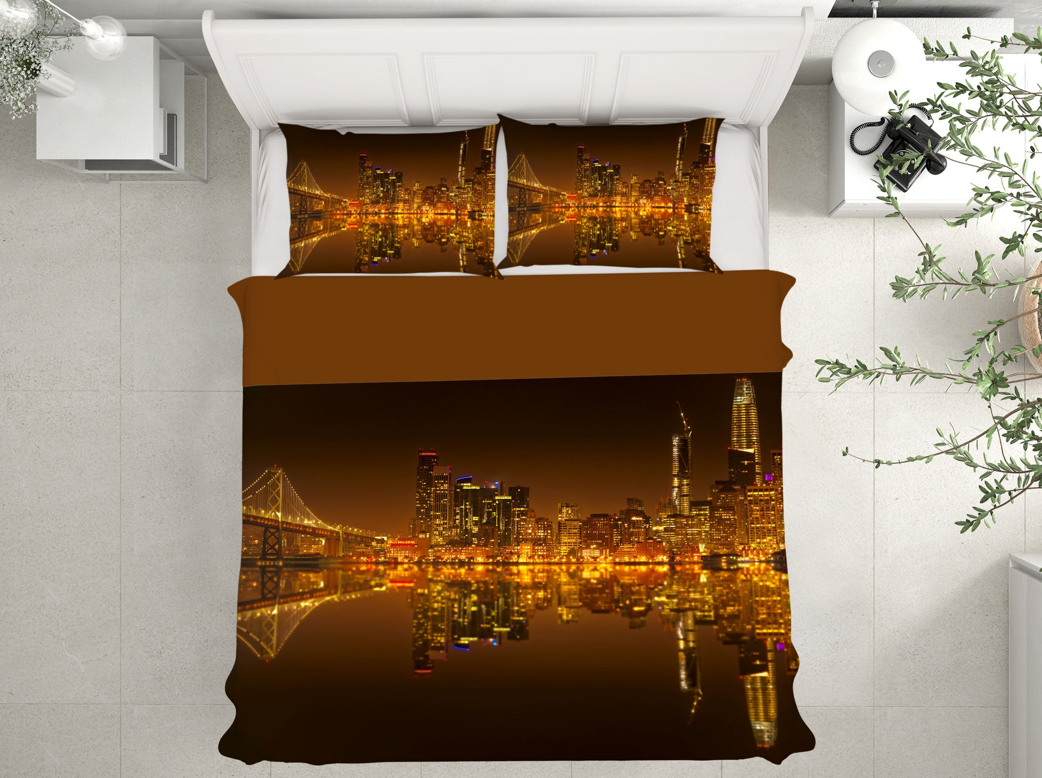 3D Canal Lights 2110 Marco Carmassi Bedding Bed Pillowcases Quilt