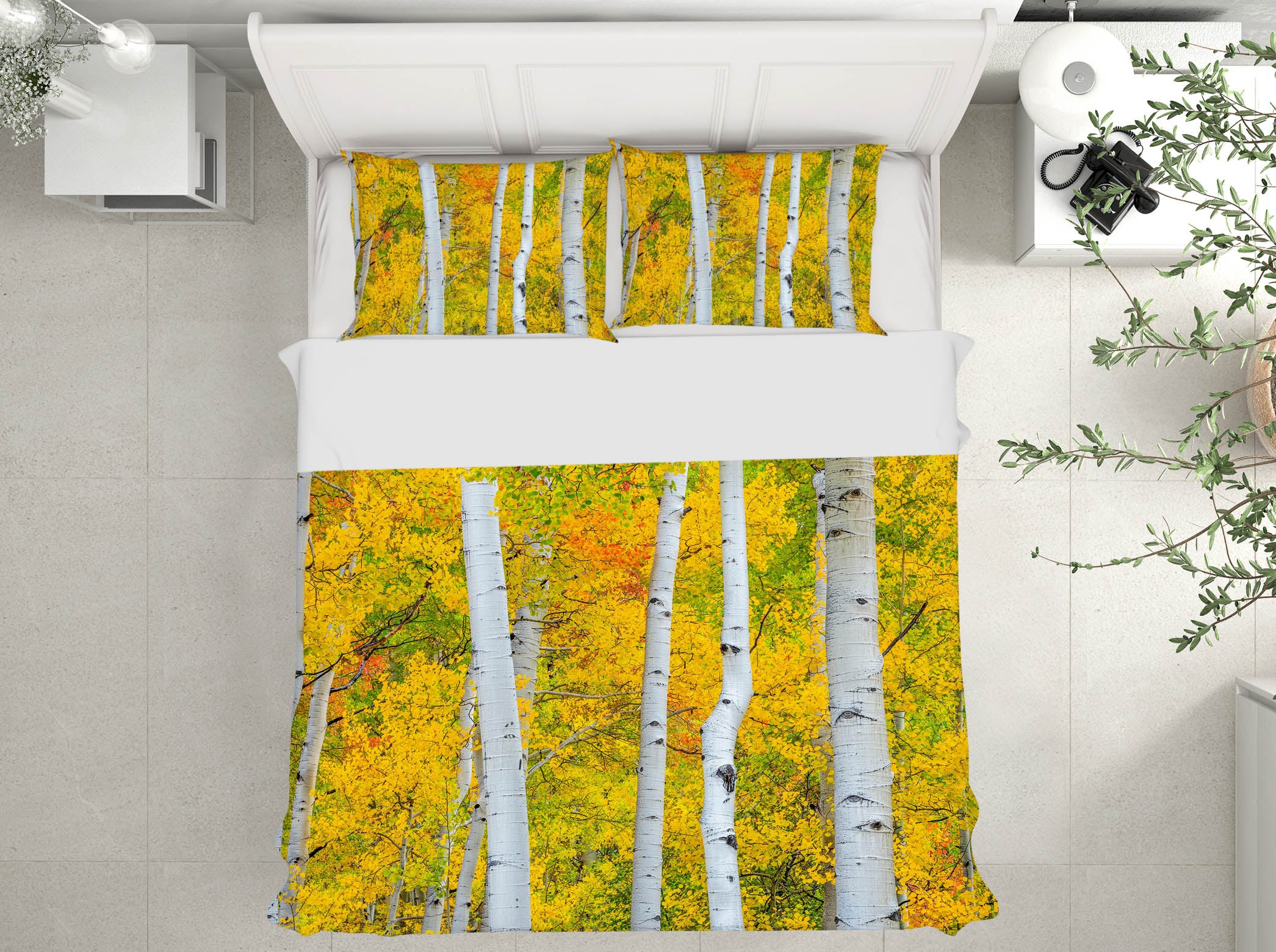 3D Tree Forest 152 Marco Carmassi Bedding Bed Pillowcases Quilt