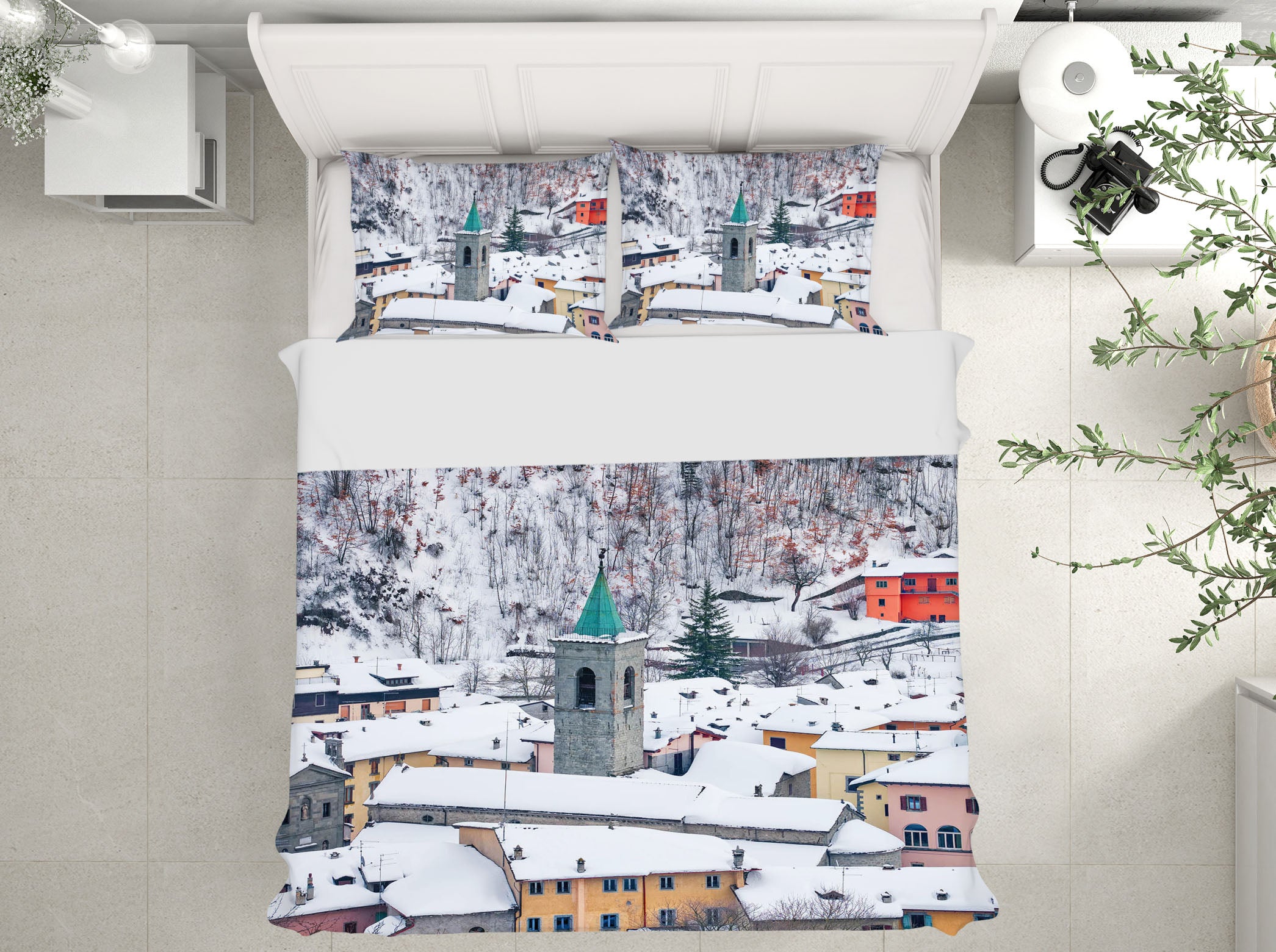 3D White World 2147 Marco Carmassi Bedding Bed Pillowcases Quilt