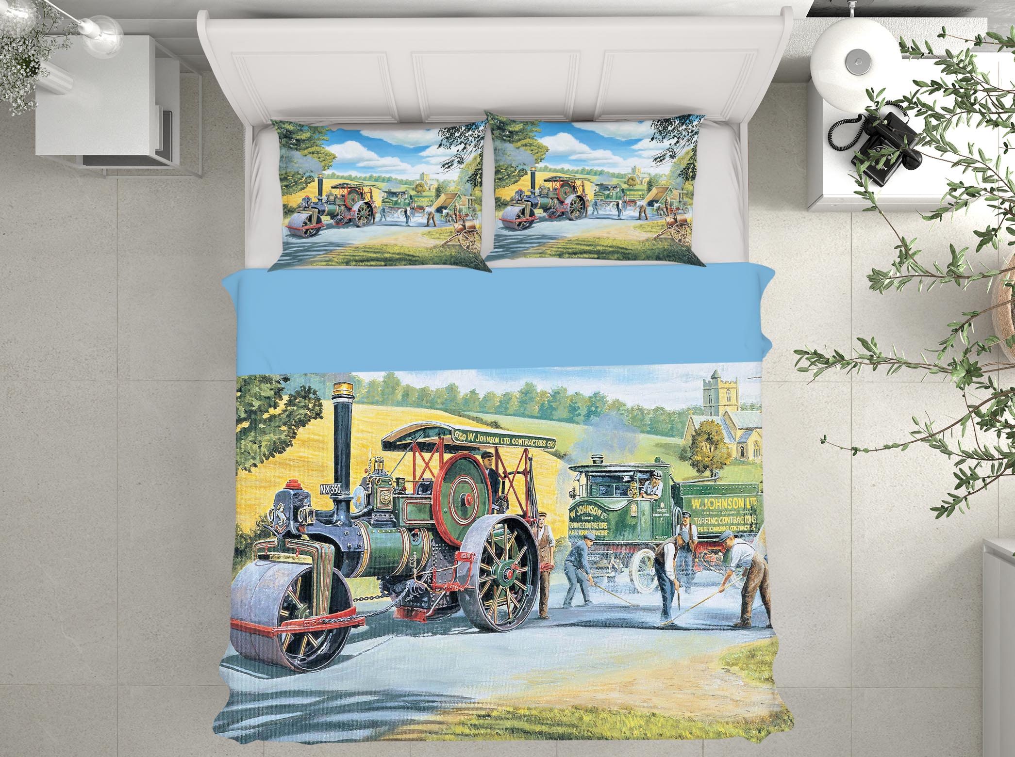 3D The Road Menders 2066 Trevor Mitchell bedding Bed Pillowcases Quilt