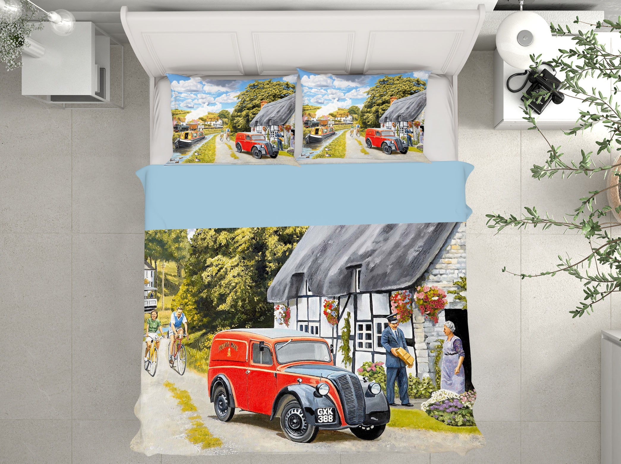 3D Parcel For Canal Cottage 2044 Trevor Mitchell bedding Bed Pillowcases Quilt