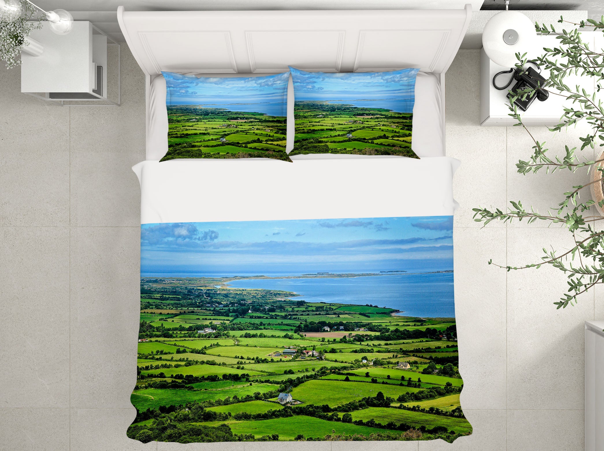 3D Green Field 8675 Kathy Barefield Bedding Bed Pillowcases Quilt