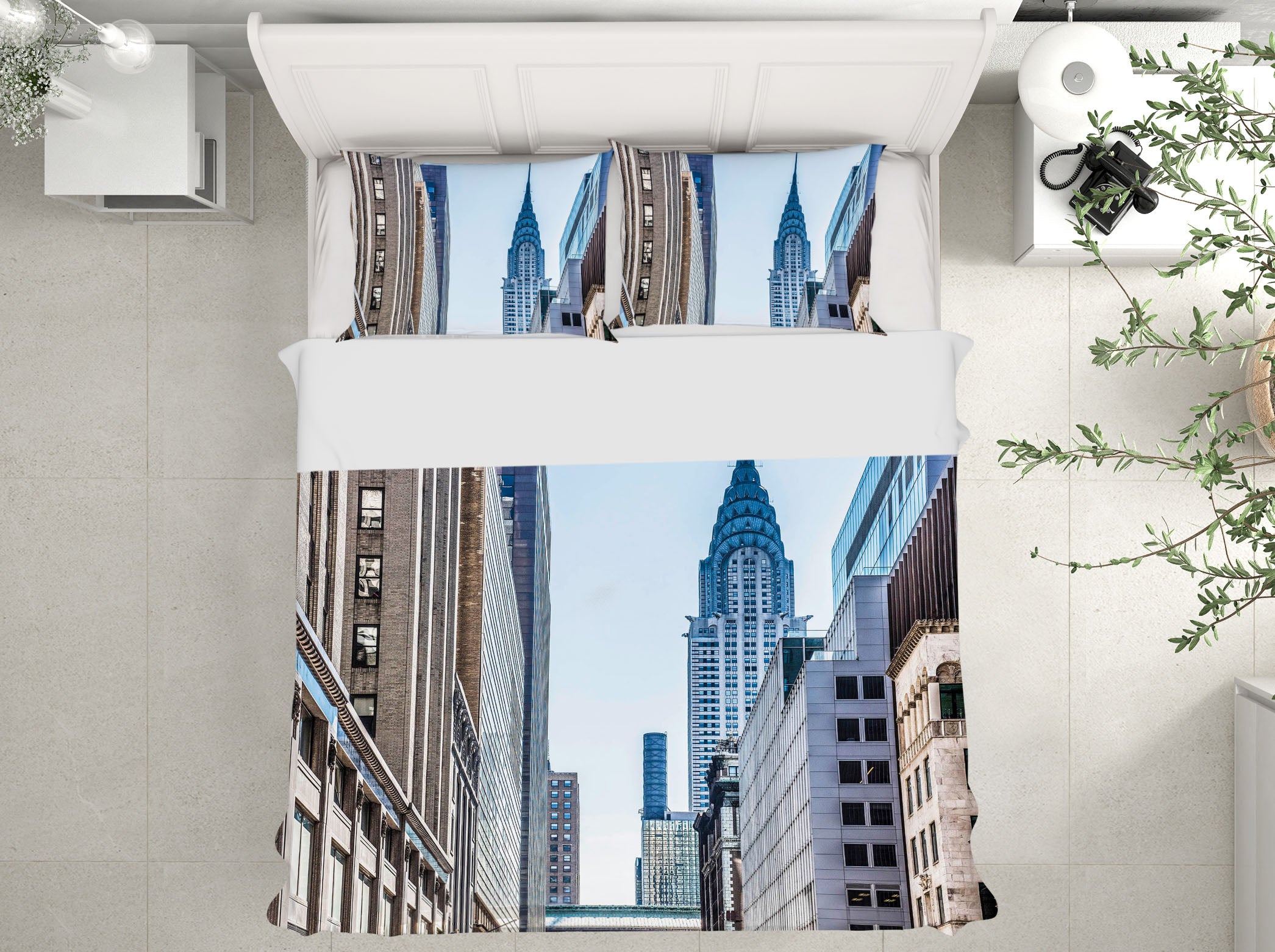 3D New York Crystal Palace 051 Marco Carmassi Bedding Bed Pillowcases Quilt