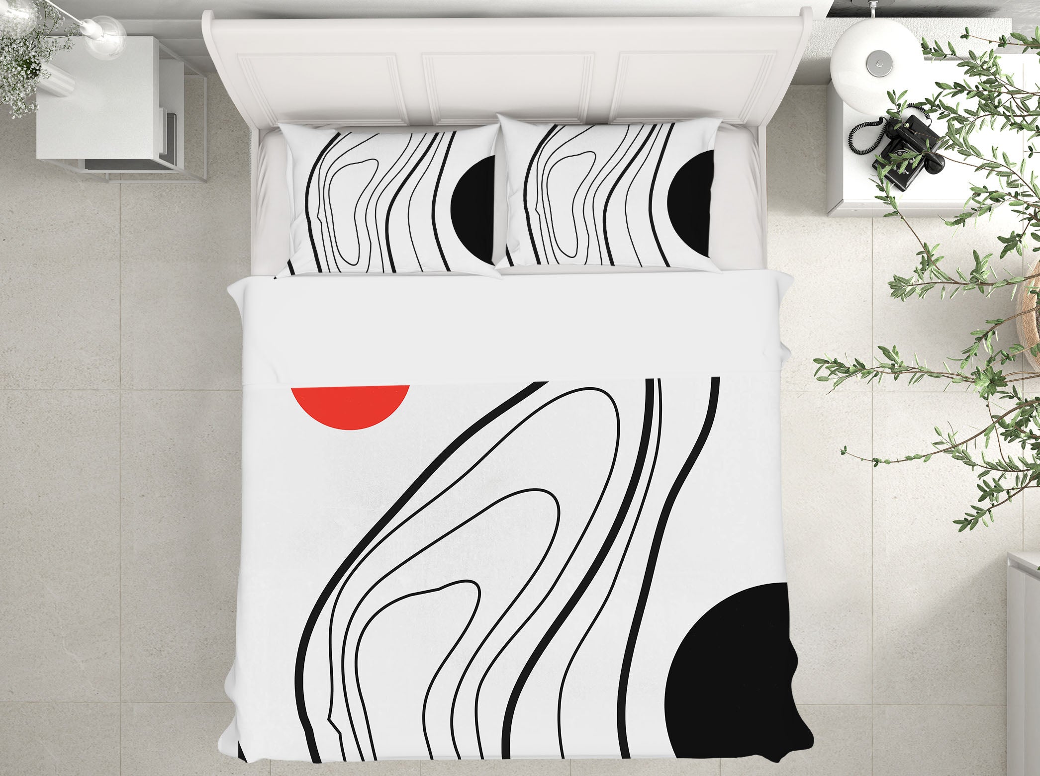 3D Red Ball 187 Boris Draschoff Bedding Bed Pillowcases Quilt