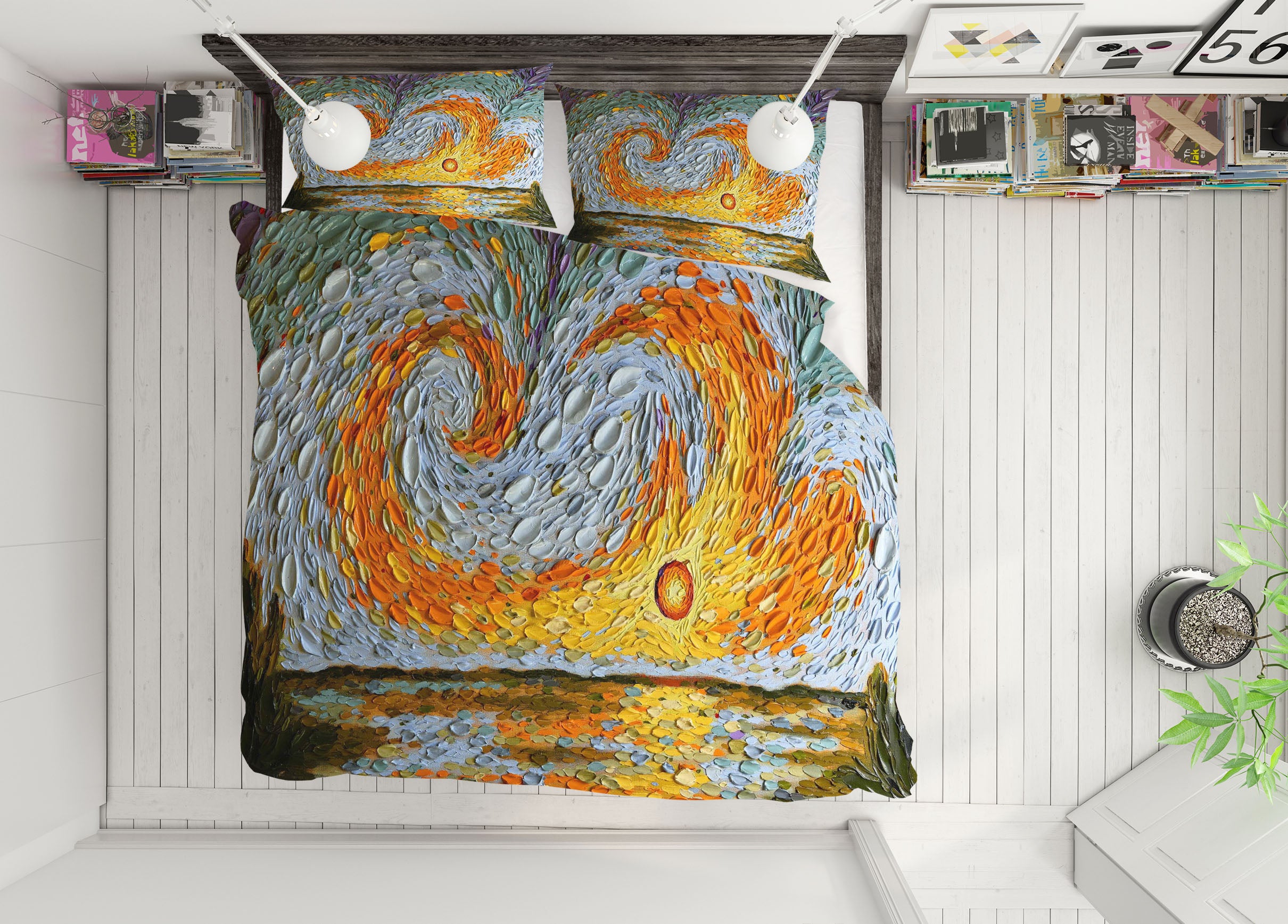 3D Phoenix 2107 Dena Tollefson bedding Bed Pillowcases Quilt